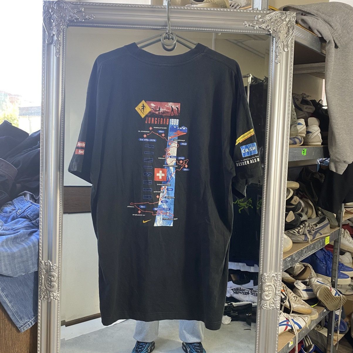 Nike Vintage Y2K Nike T-Shirt gorpcore switzerland Size US XL / EU 56 / 4 - 1 Thumbnail
