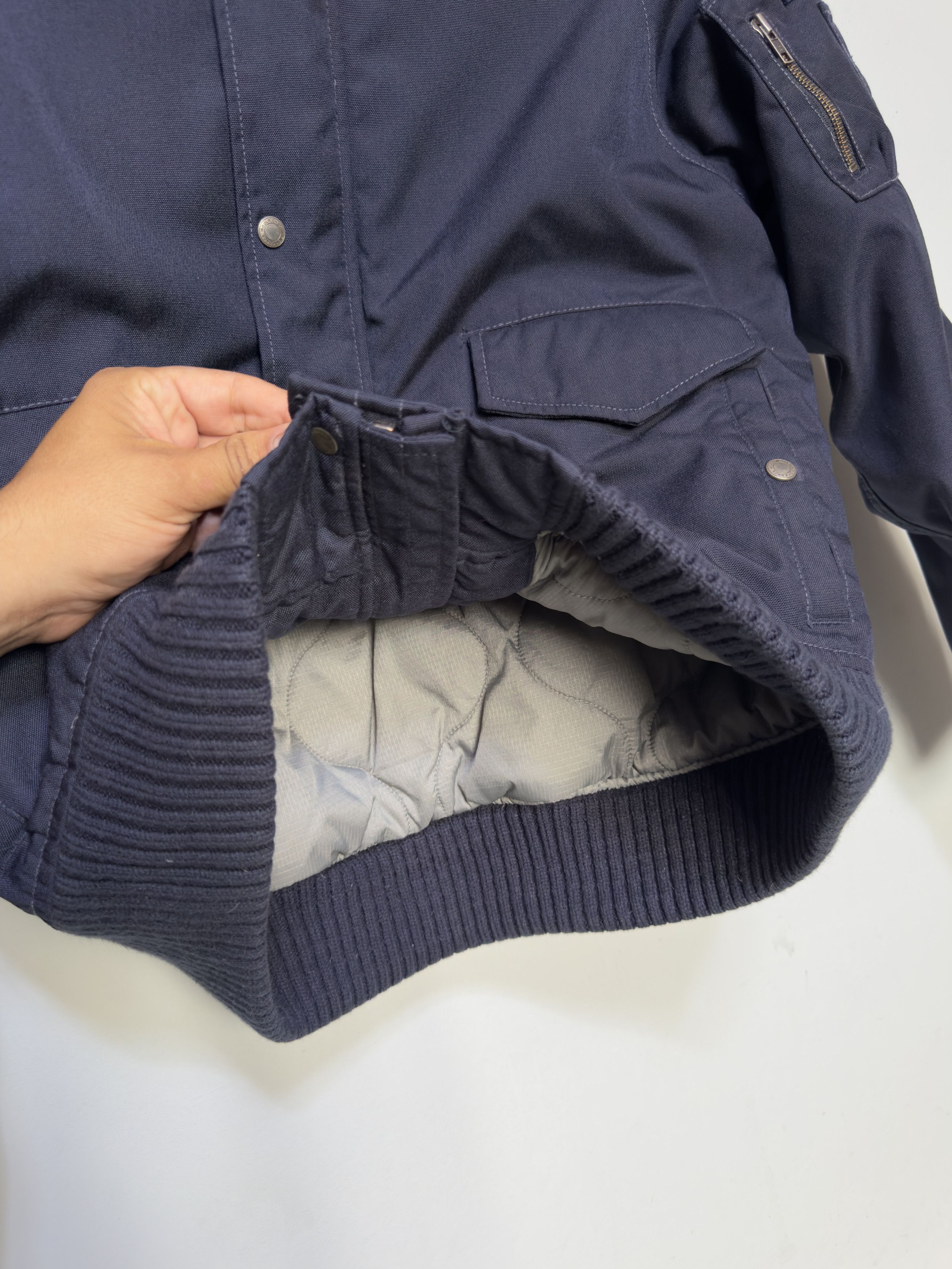 Woolrich Woolen Mills 🔥 bomber jacket puffer hooded fur size M Size US M / EU 48-50 / 2 - 5 Thumbnail
