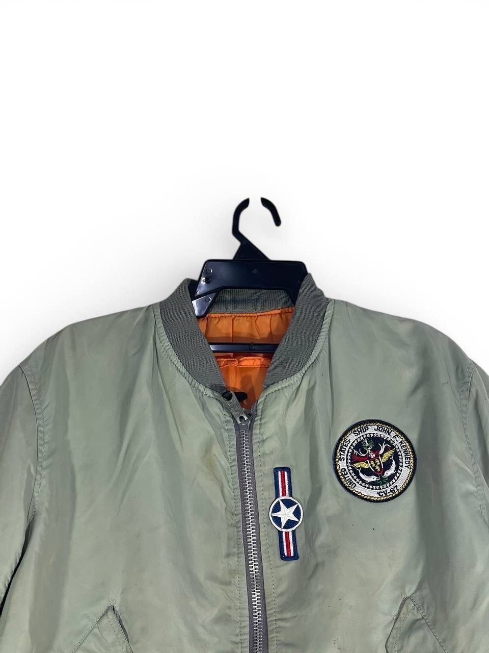 Alpha Industries 90s MA-1 Alpha industries fligh jacket us air force size M Size US M / EU 48-50 / 2 - 2 Thumbnail
