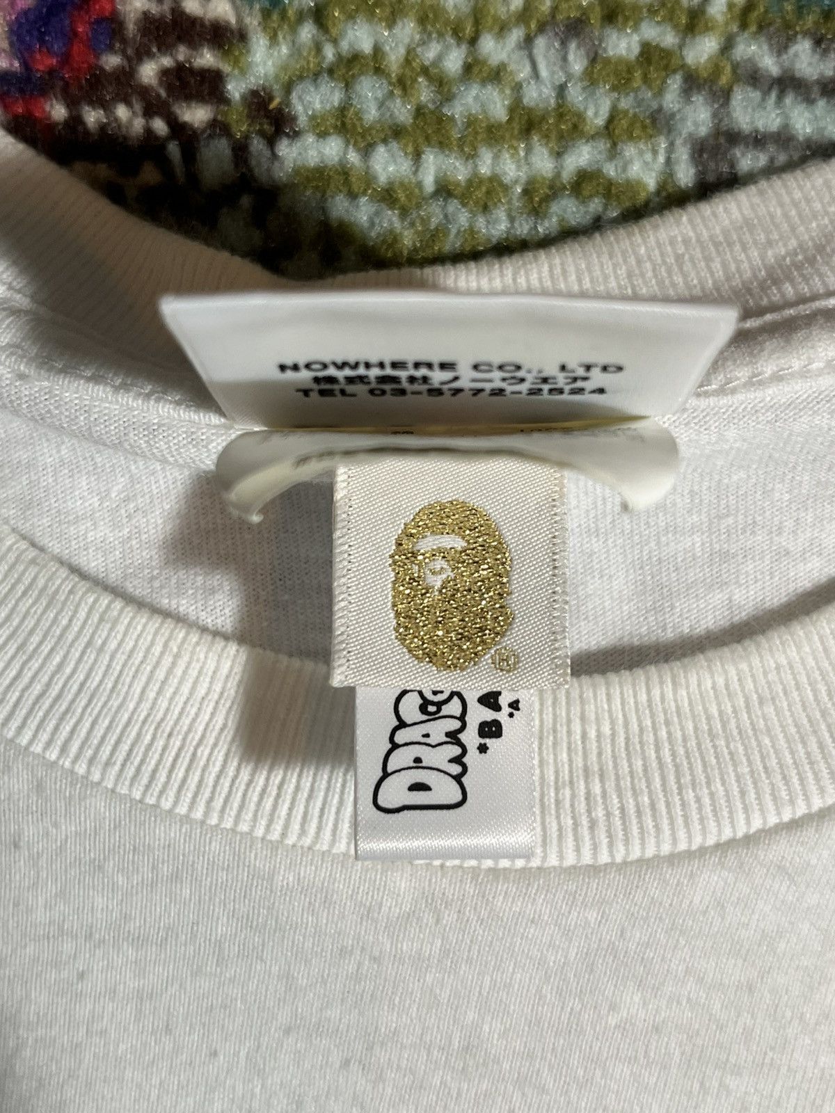 Bape Bape x Dragonball Z Saiyan L/S Tee Size US M / EU 48-50 / 2 - 7 Thumbnail