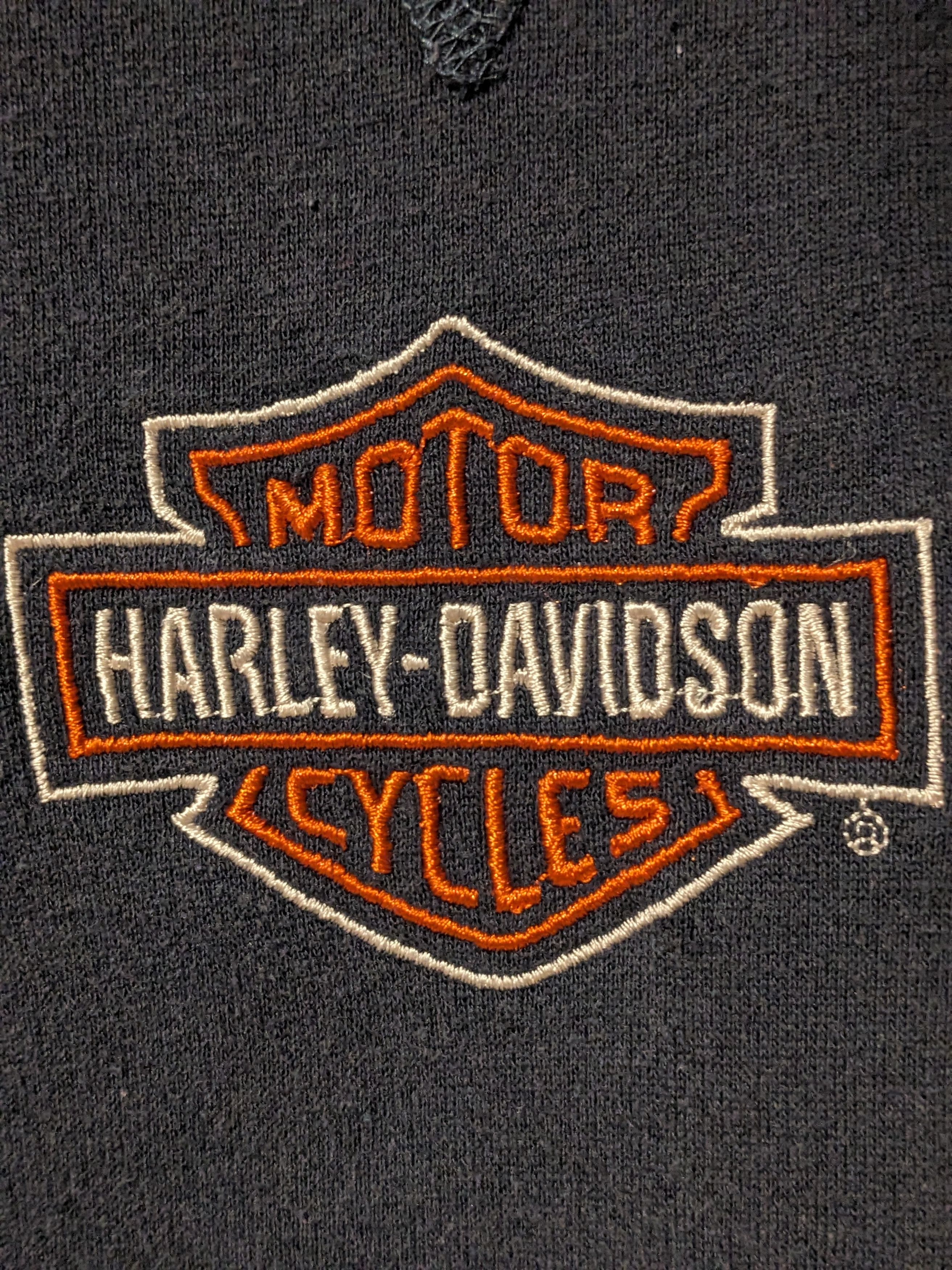 Harley Davidson Vintage Y2K Harley Davidson Motorcycle Logo Kids Sweatshirt Size US L / EU 52-54 / 3 - 2 Thumbnail