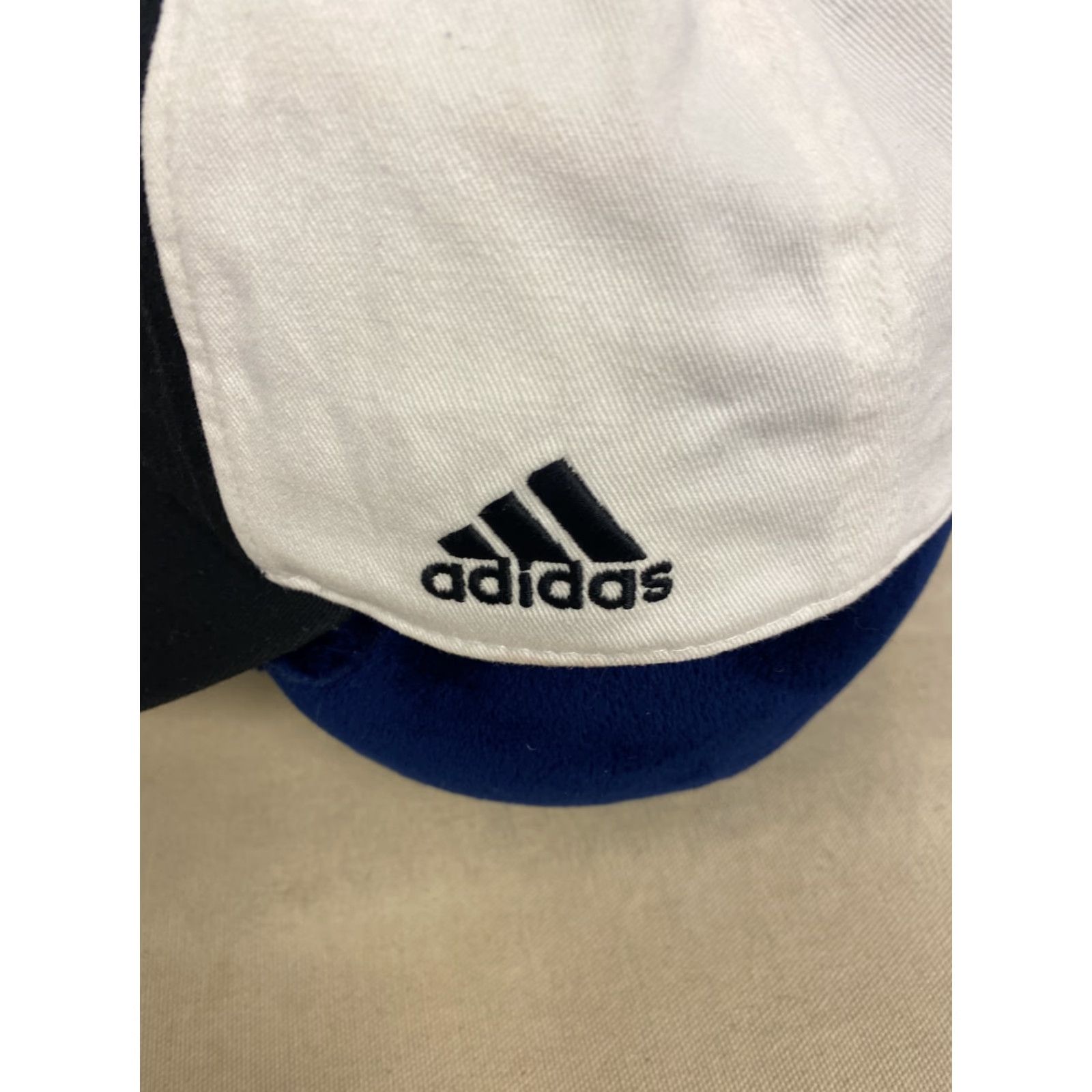 Adidas ADIDAS Baseball Cap Hat Adjustable One Size Black White Logo Casual Sport Dad Mens Size ONE SIZE - 3 Thumbnail