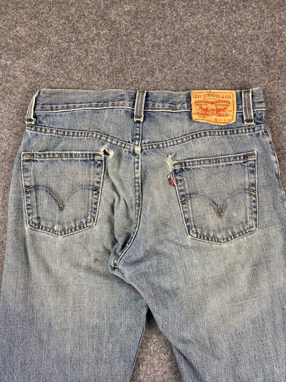 Levi's vintage levis 514 slim straight distressed denim Size US 32 / EU 48 - 3 Thumbnail