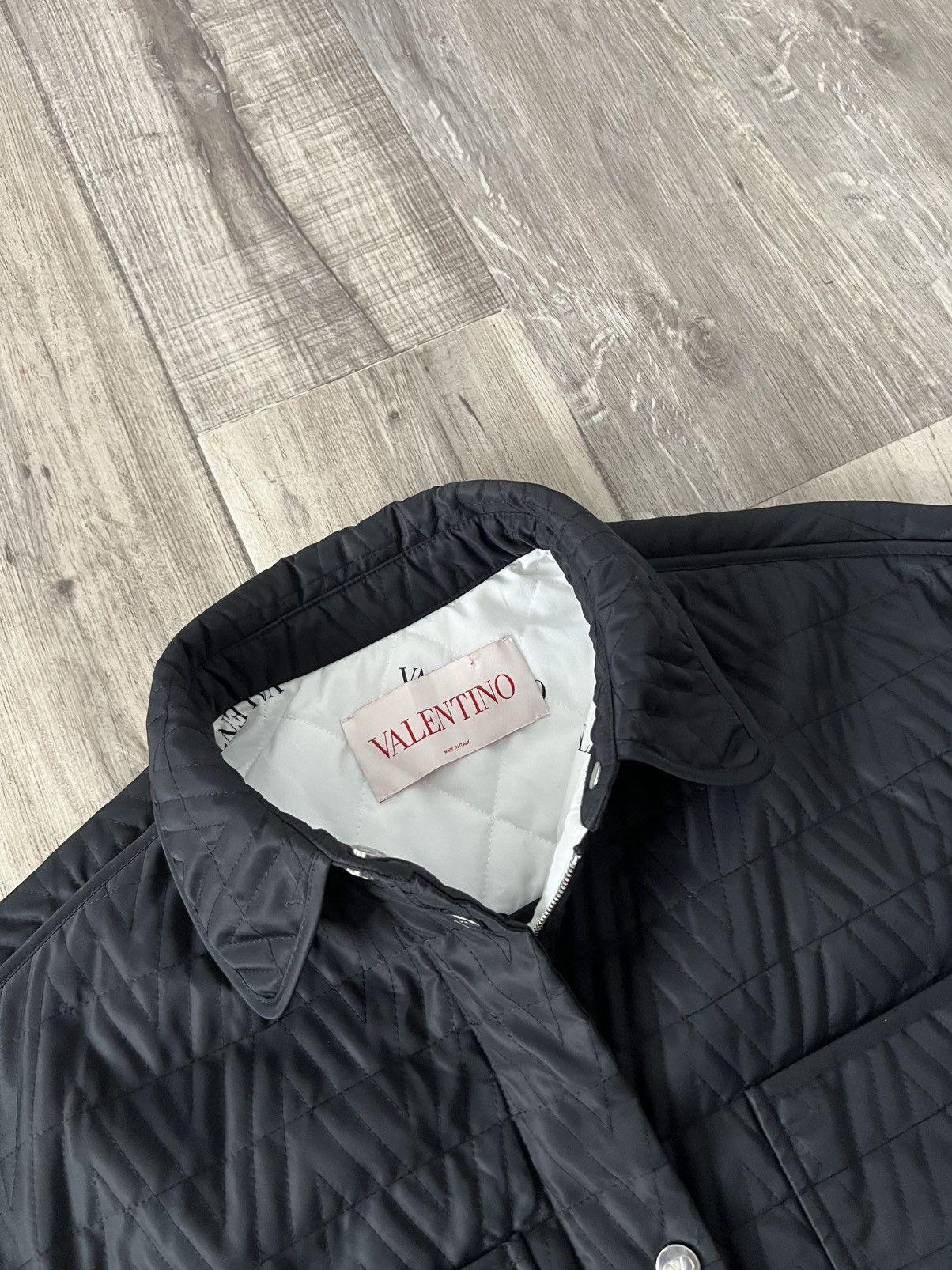 Valentino Valentino Quilted Jacket V Sz L Size US L / EU 52-54 / 3 - 2 Thumbnail