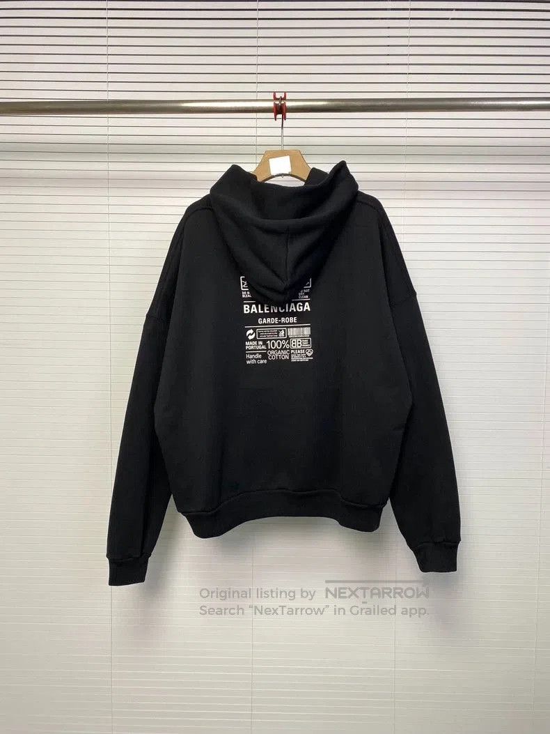 Balenciaga Balenciaga 23AW Eco Logo Hoodie XS. Size US XS / EU 42 / 0 - 1 Thumbnail