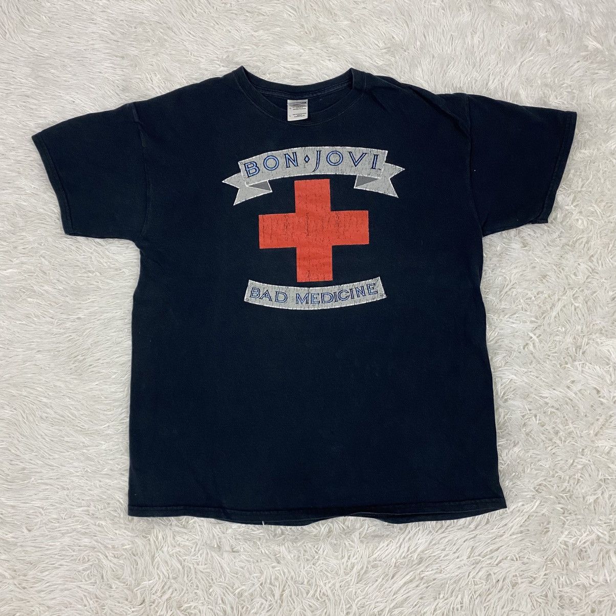 Band Tees Rock band bon jovi Size US L / EU 52-54 / 3 - 1 Thumbnail