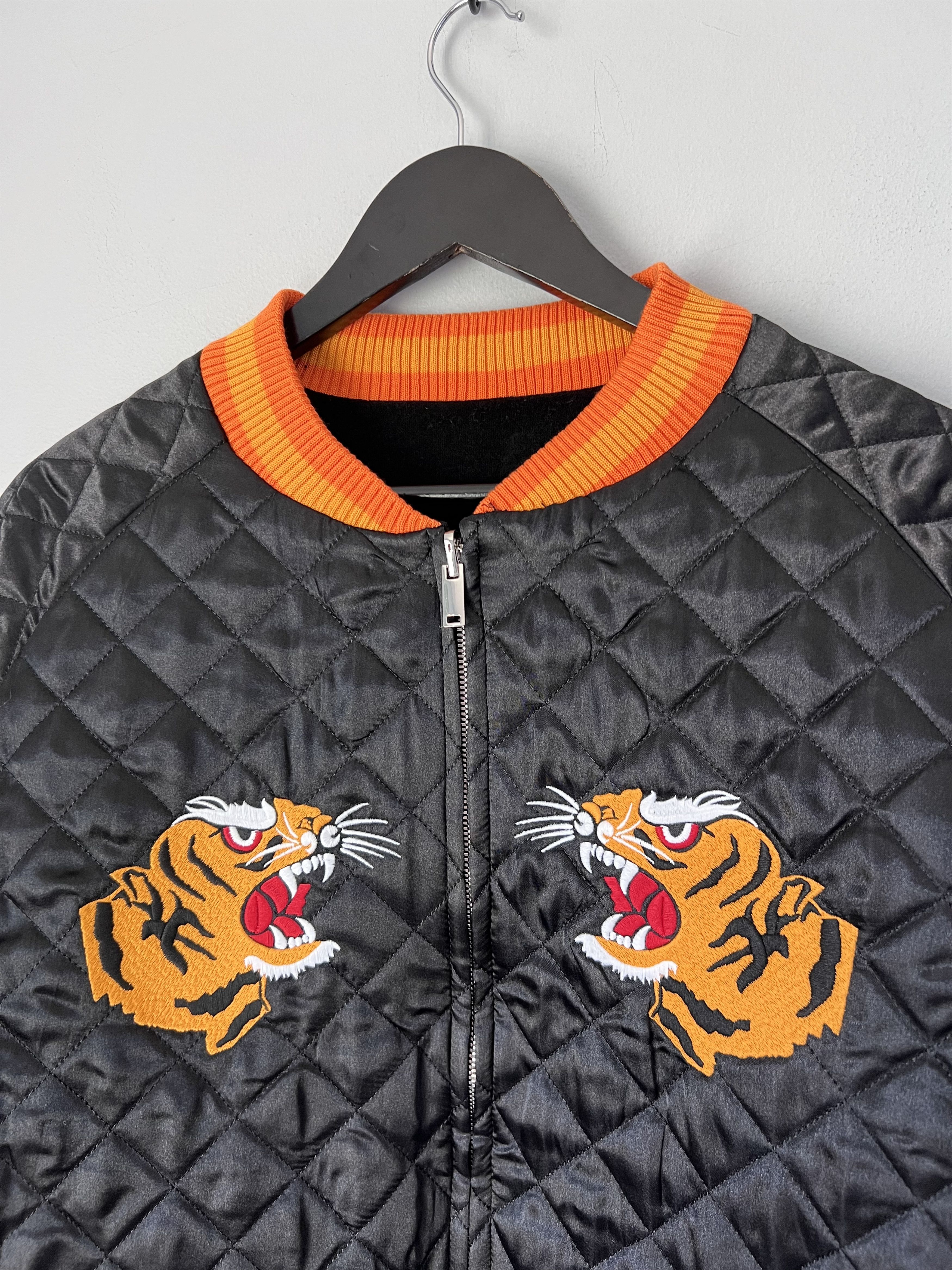 DENIM TEARS Denim Tears Tiger of Harlem Reversible Souvenir Jacket Size US XL / EU 56 / 4 - 9 Thumbnail