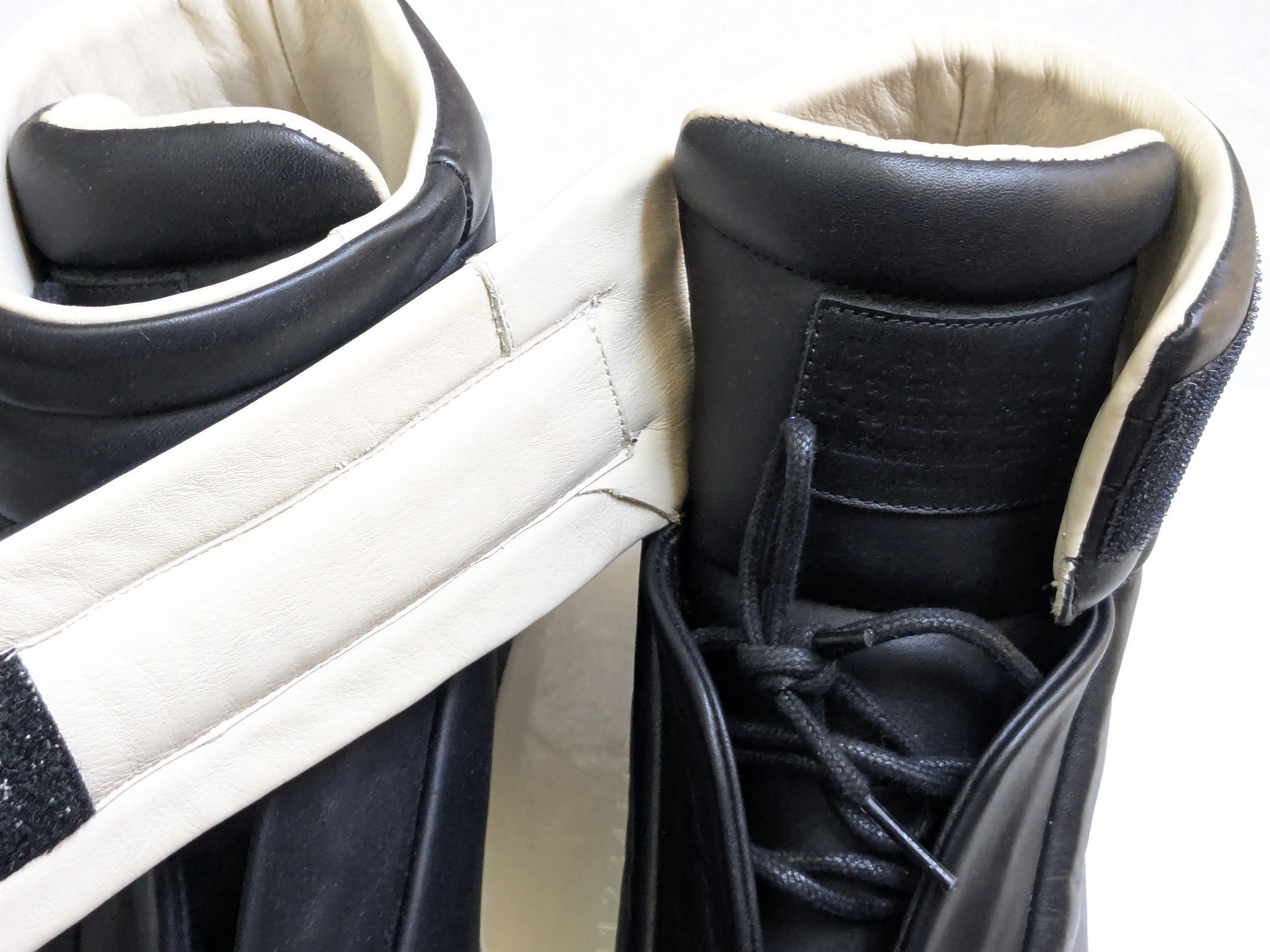 Maison Margiela Maison Margiela Future Sneakers Black 11 44 High Top Leather Size US 11 / EU 44 - 5 Thumbnail