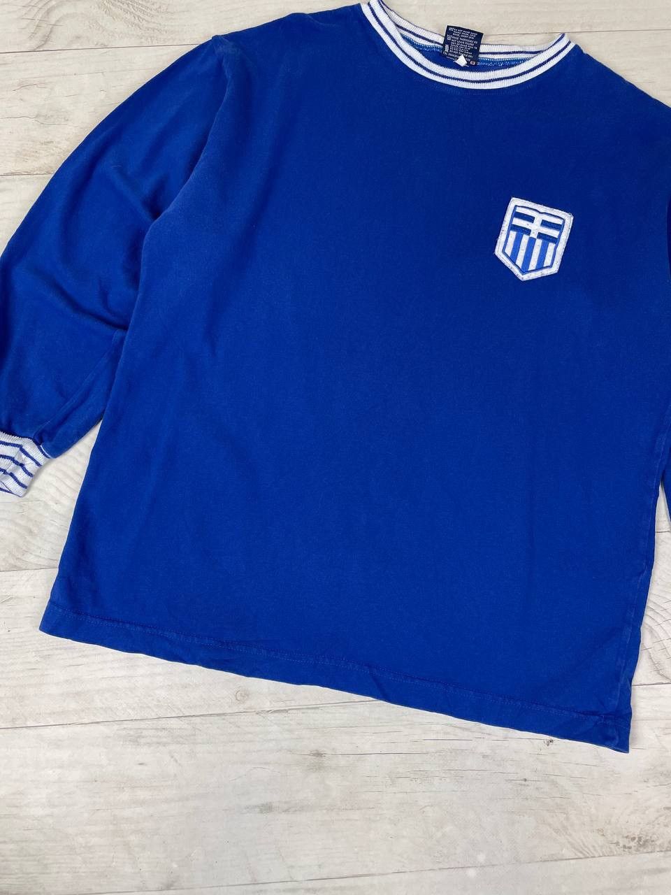 Vintage Vintage Toffs Greece 1960s Retro Football Shirt Long Sleeve Size US L / EU 52-54 / 3 - 3 Thumbnail