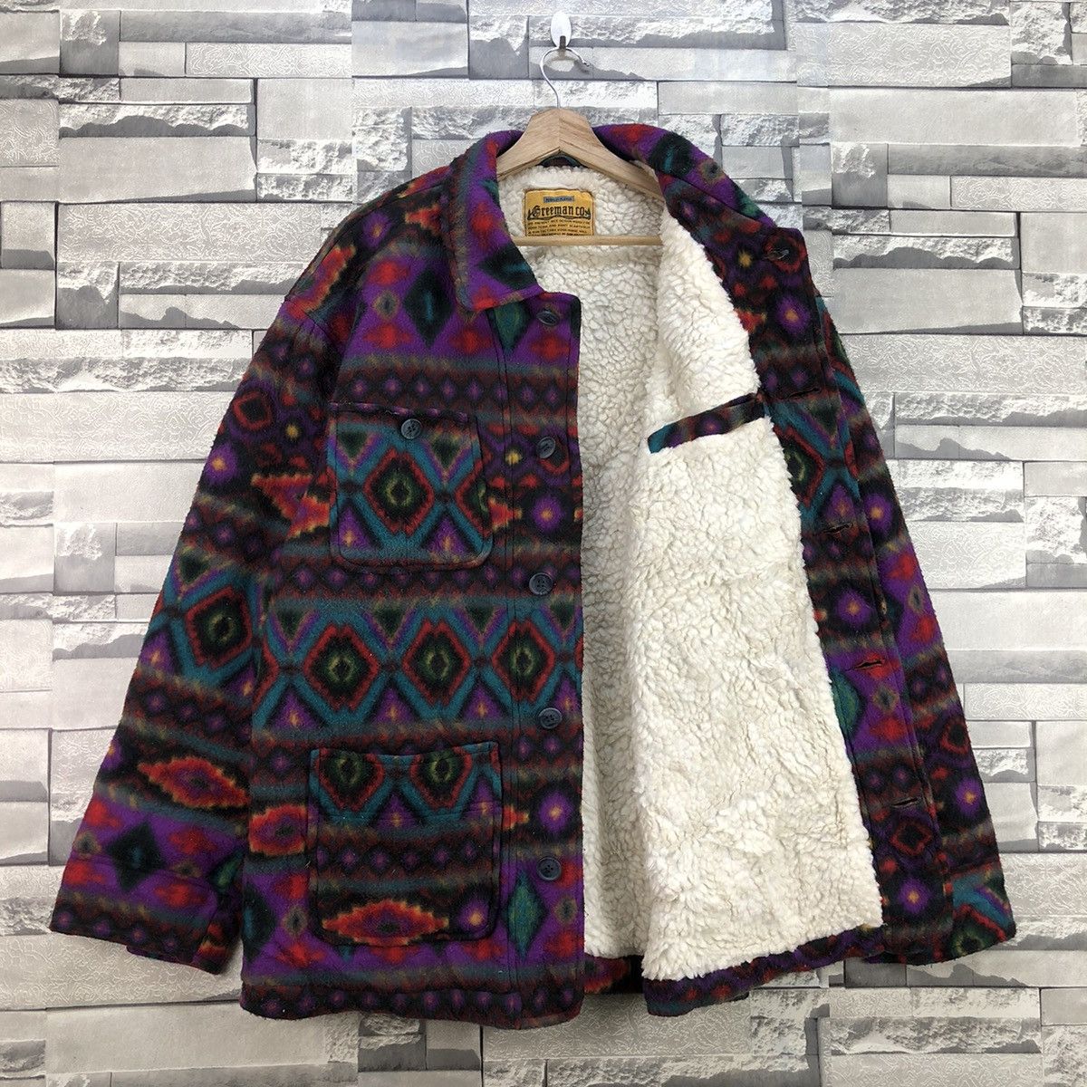 Japanese Brand × Vintage Vintage Japanese Brad Freeman Co Navajo Style Size US XL / EU 56 / 4 - 3 Thumbnail