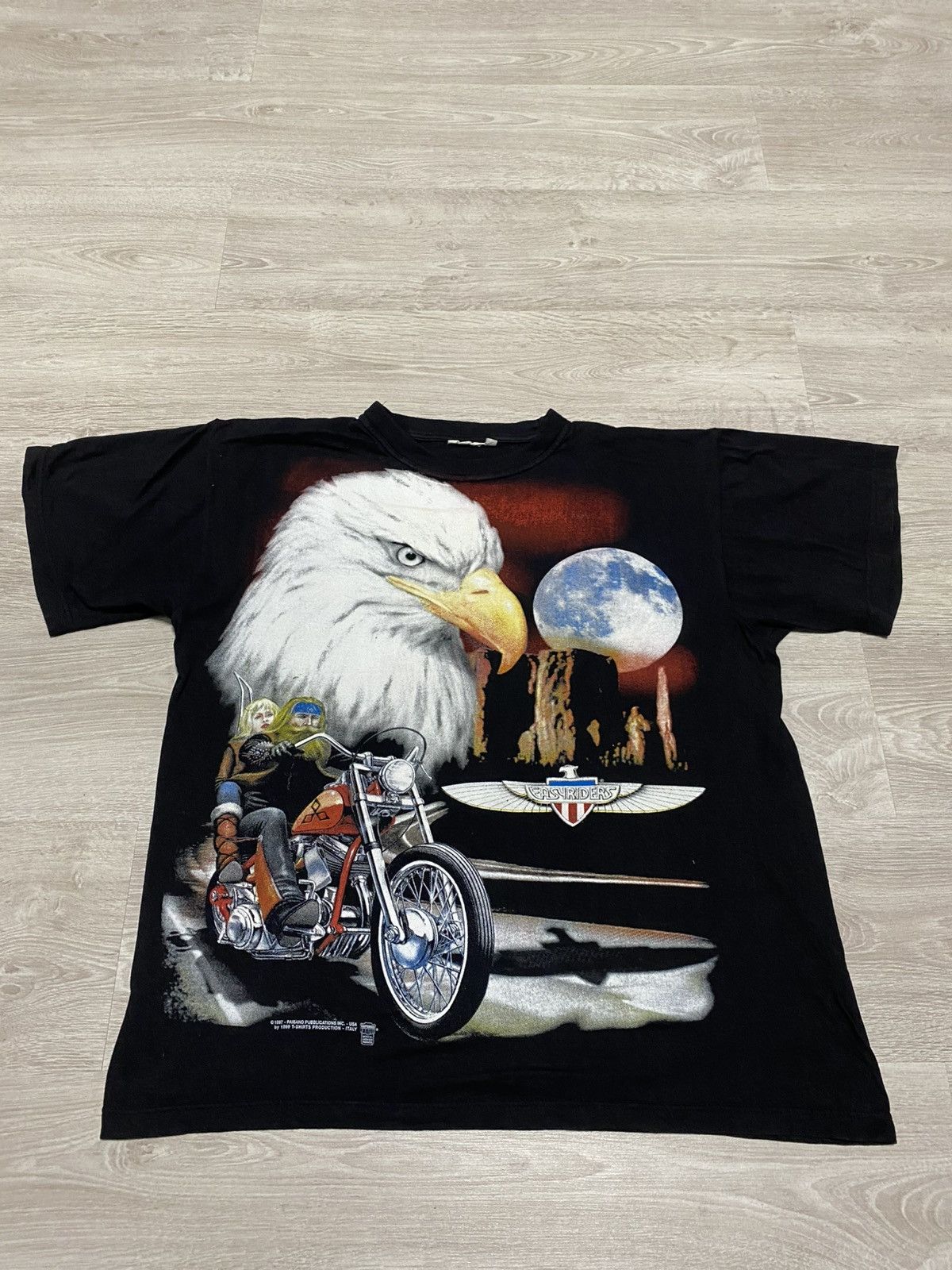 Harley Davidson Vintage EasyRiders by Harley Davidson 1999 Eagles USA Size US XL / EU 56 / 4 - 1 Thumbnail