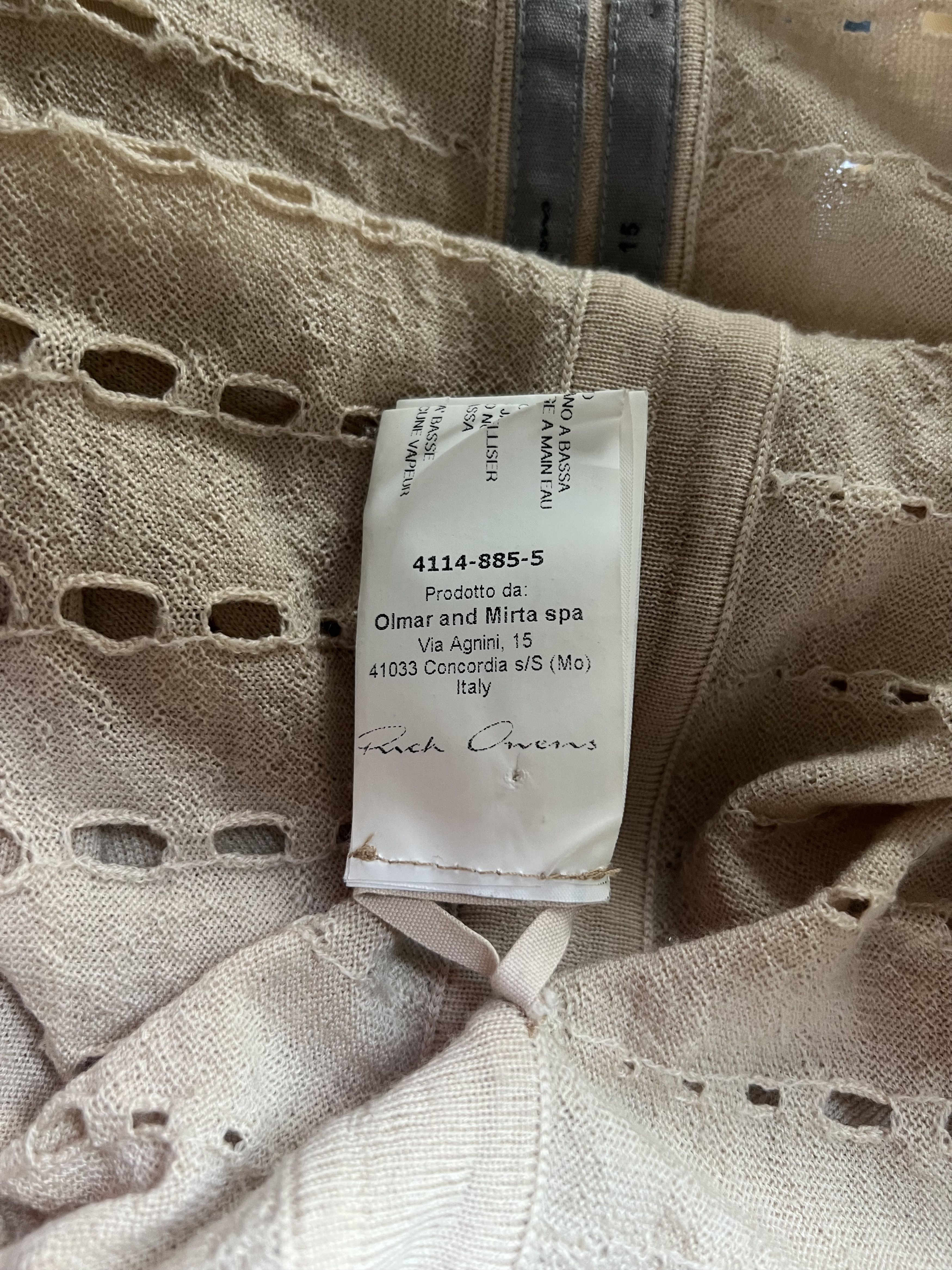 Rick Owens Rick Owens Sweater Size US S / EU 44-46 / 1 - 4 Thumbnail