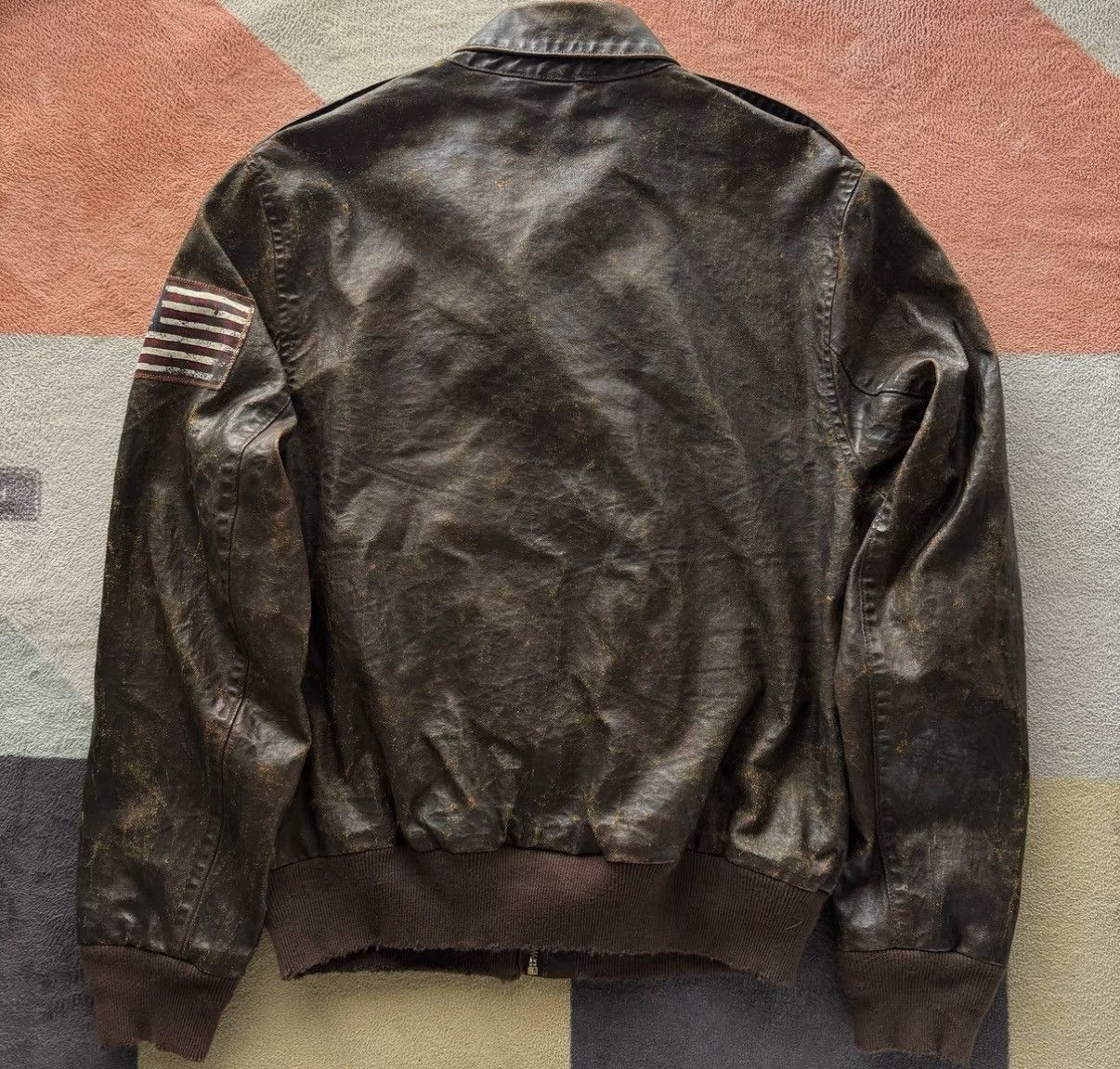 Denim & Supply Ralph Lauren Denim Supply Ralph Lauren A-2 Flight Jacket K22 Size US M / EU 48-50 / 2 - 7 Thumbnail