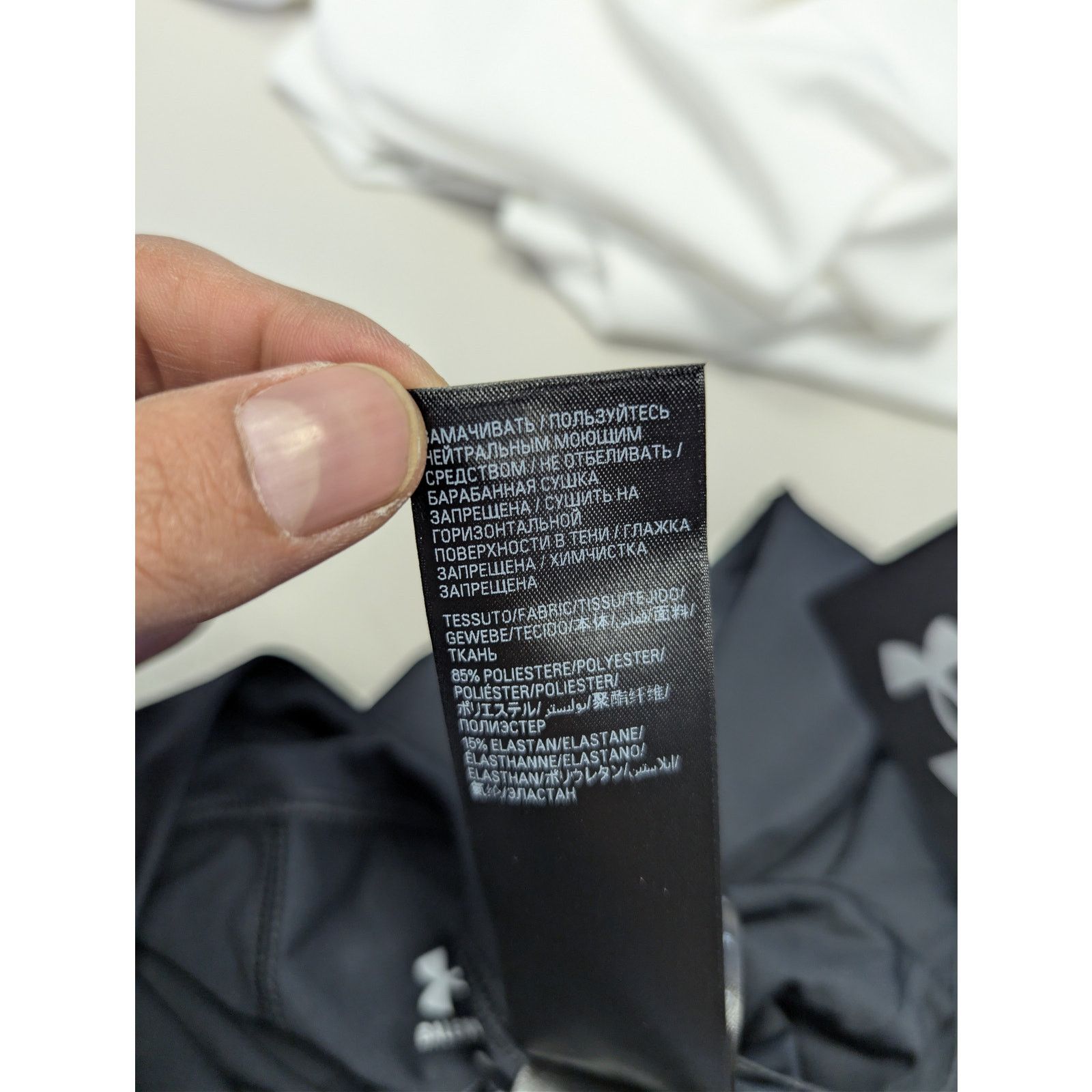 Balenciaga × Under Armour o1rshd1 Light Spandex Legging Pants in Black / White Size US 32 / EU 48 - 20 Thumbnail