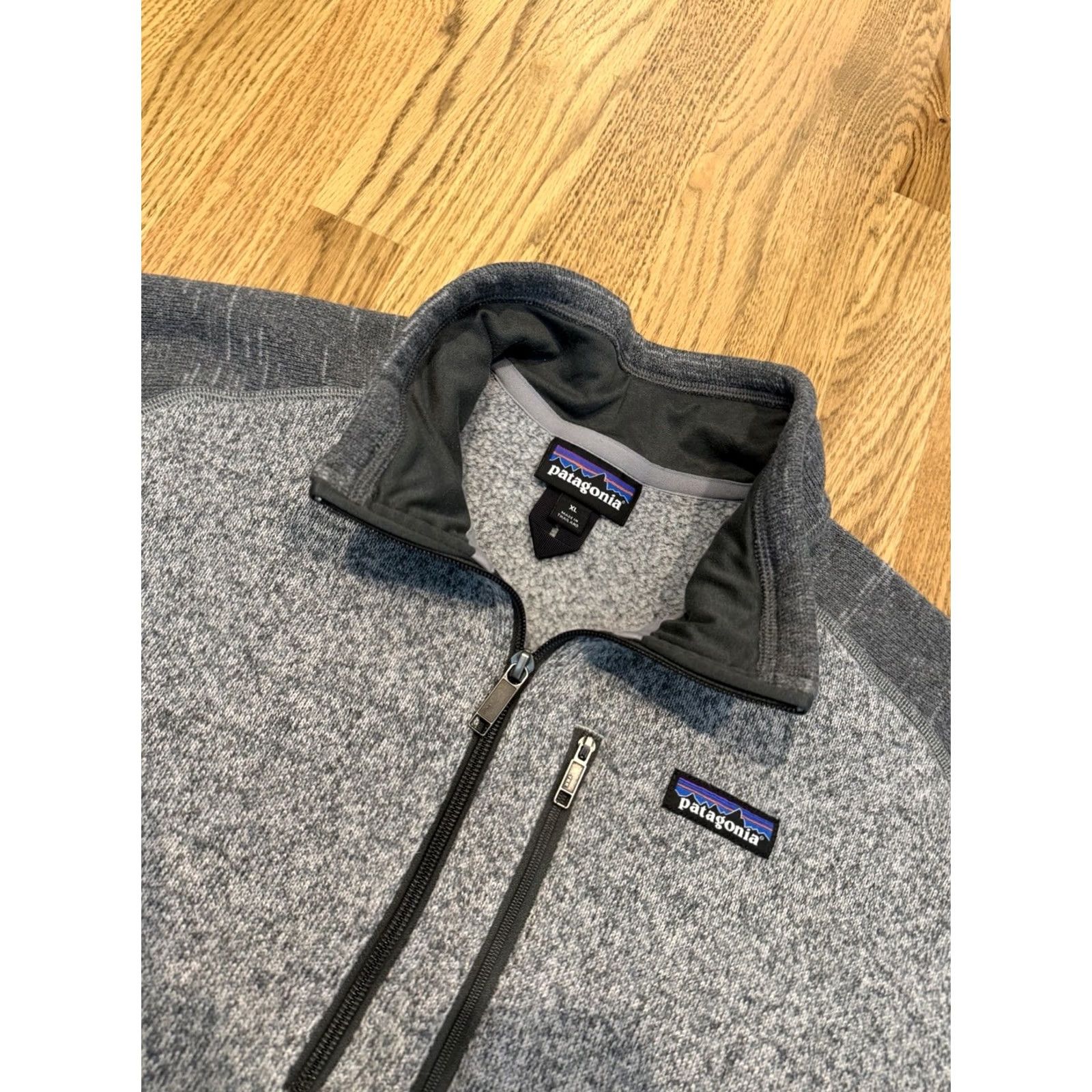 Patagonia Patagonia 1/4 Zip Fleece Better Sweater Men’s XL Two Tone Grey Pullover Size US XL / EU 56 / 4 - 5 Thumbnail