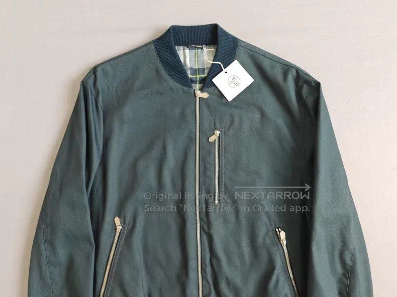 Hermes Hermes Pilot jacket, dark green, outer layer 72% nylon + 2 Size US L / EU 52-54 / 3 - 2 Thumbnail