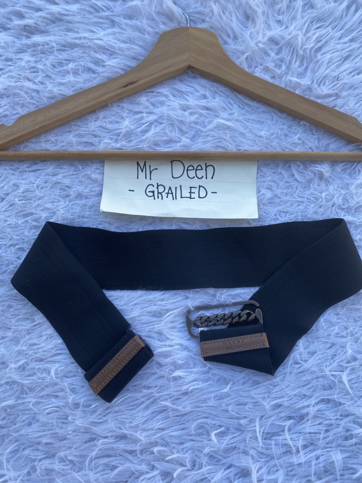Marni Rare Vintage MARNI Stretch Belt Size ONE SIZE - 1 Thumbnail