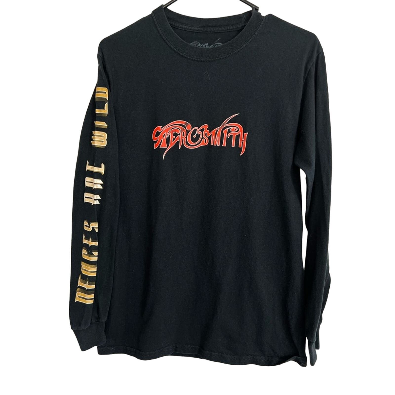 Aerosmith Aerosmith Shirt LongSleeve Deuces Wild Vegas Concert T-Shirt Size US S / EU 44-46 / 1 - 1 Thumbnail