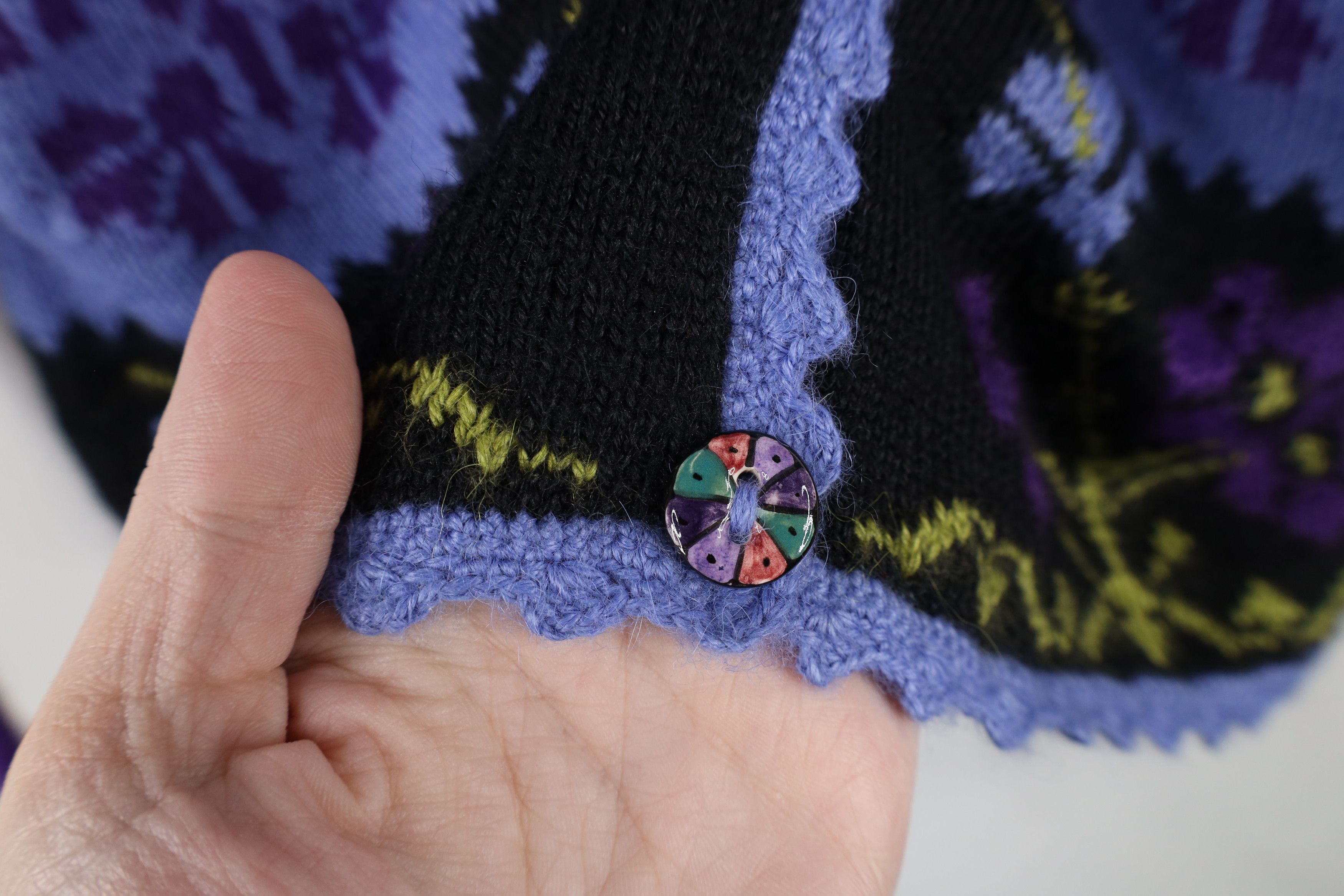 Vintage Vintage 90s Streetwear Alpaca Wool Blend Cardigan Sweater Size M / US 6-8 / IT 42-44 - 4 Thumbnail