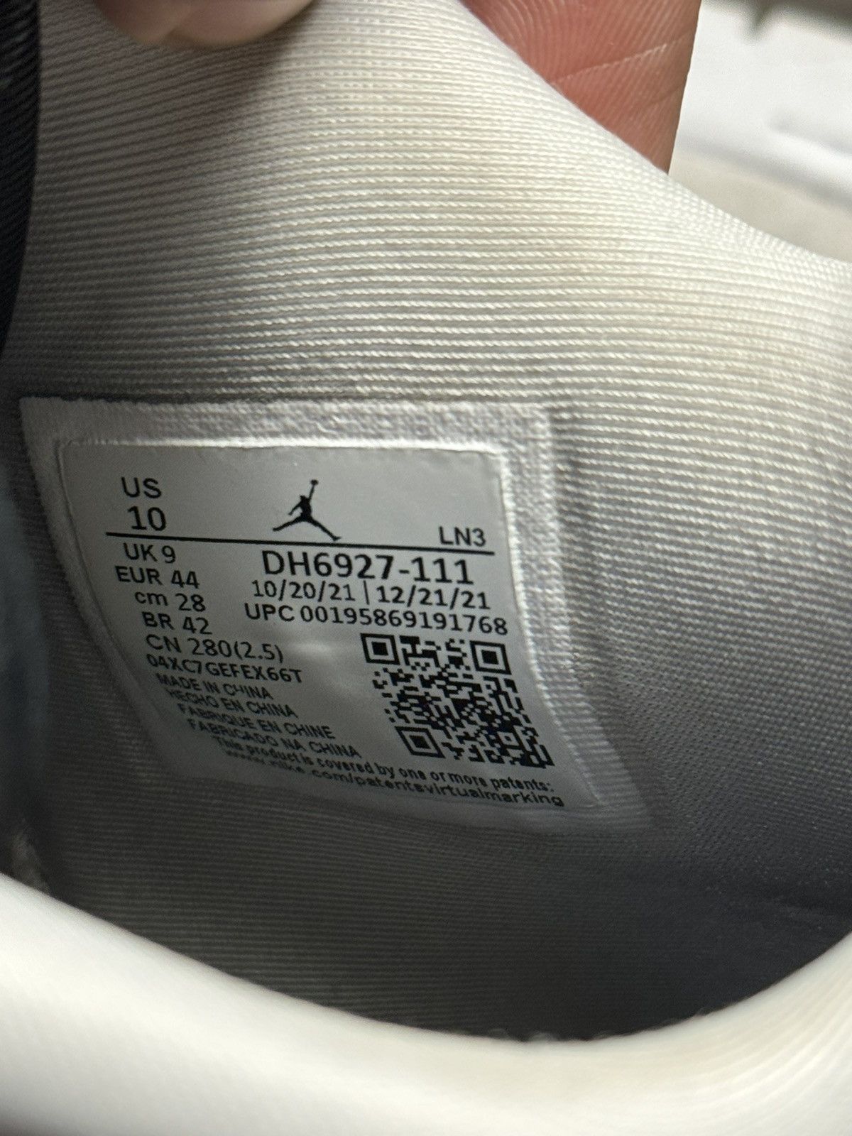 Jordan Brand Jordan Retro 4 ‘Military Black’ Size US 10 / EU 43 - 6 Thumbnail