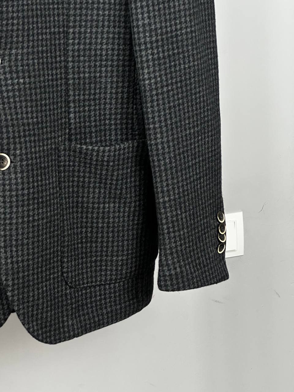 Boggi Boggi Milano Luxury Wool Casual Blazer Size 50R - 4 Thumbnail