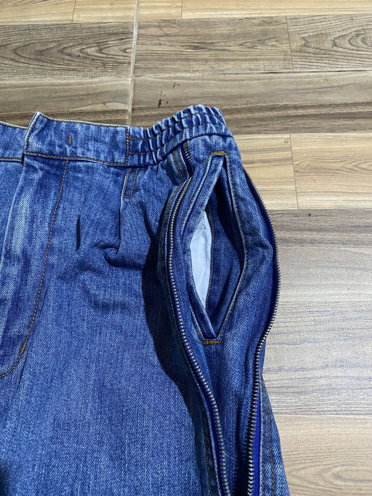 Juun.J JUUN J ZIP SHORT DENIM Size US 30 / EU 46 - 3 Thumbnail
