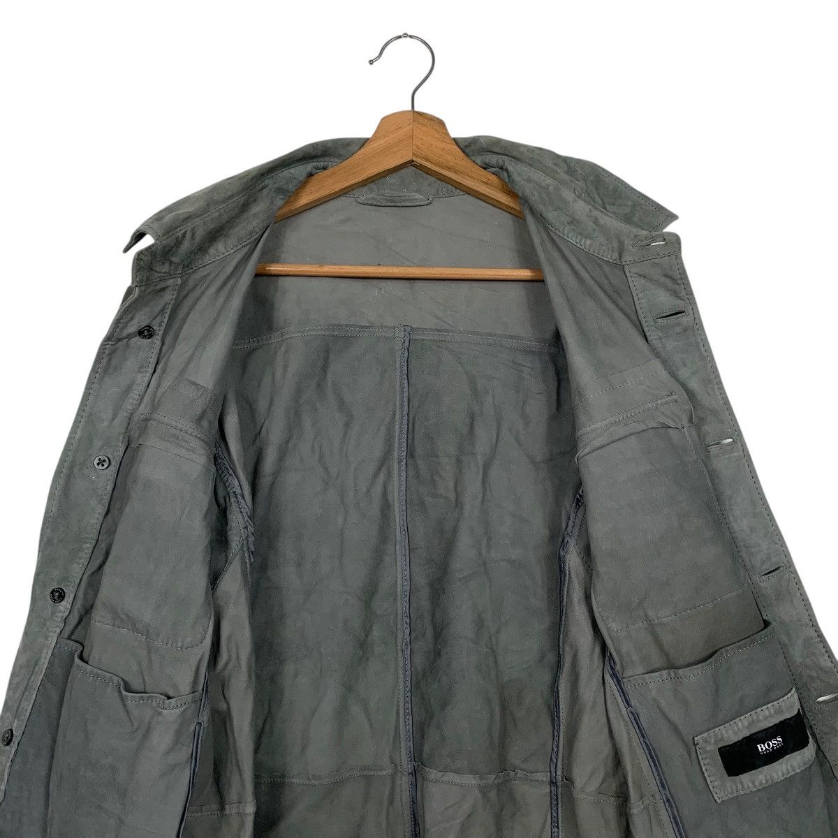 Hugo Boss Hugo Boss Suede Jacket Size US M / EU 48-50 / 2 - 12 Thumbnail