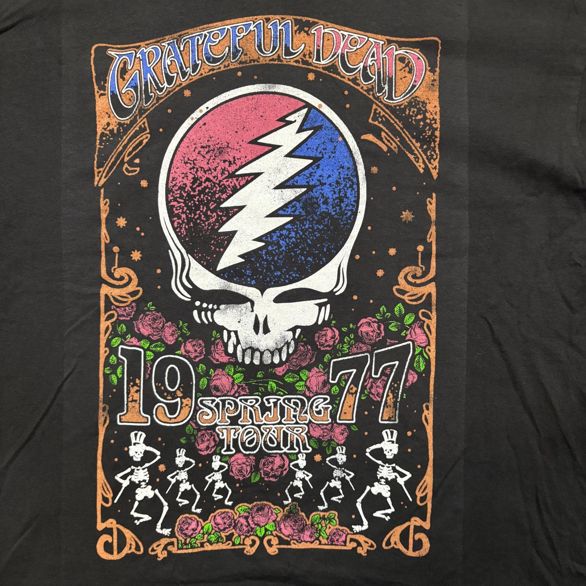 Grateful Dead Grateful Dead Spring Tour 1977 Rock Band Oversized Tee 2X Size US XXL / EU 58 / 5 - 2 Thumbnail