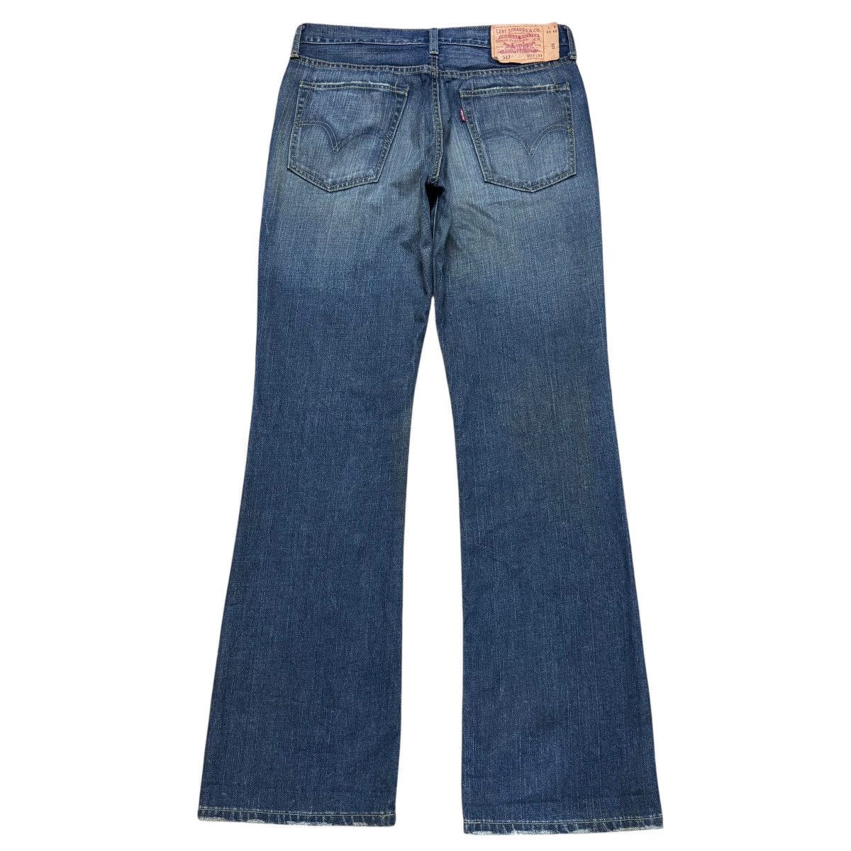 Levi's Vintage Levis 517 Flare Jeans Hedi Slimane Size US 33 - 1 Thumbnail
