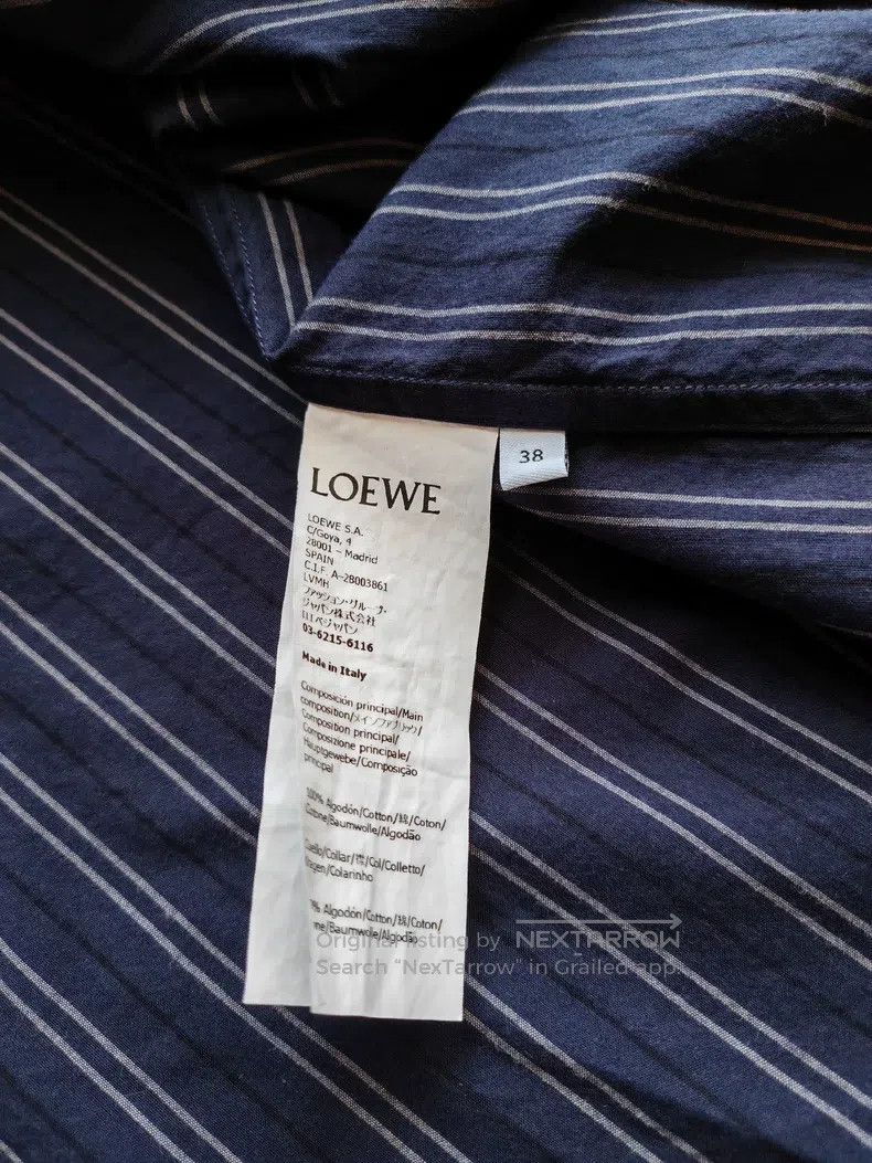 Loewe Loewe Long Sleeve Shirt Size XS / US 0-2 / IT 36-38 - 4 Thumbnail