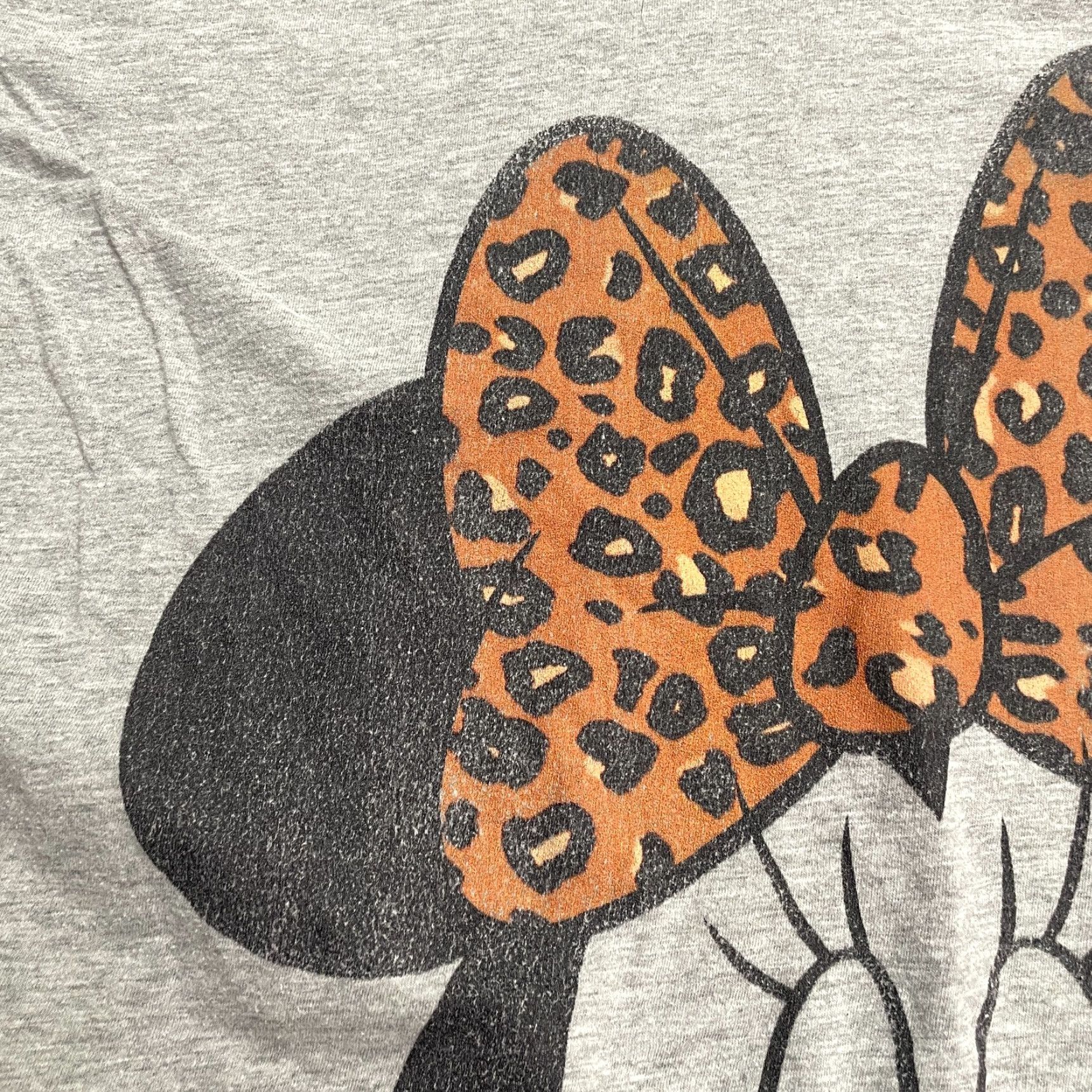 Disney Disney Minnie Mouse Graphic T-Shirt Unisex XL Gray Crew Neck Short Sleeve Tee Size XL / US 12-14 / IT 48-50 - 4 Thumbnail