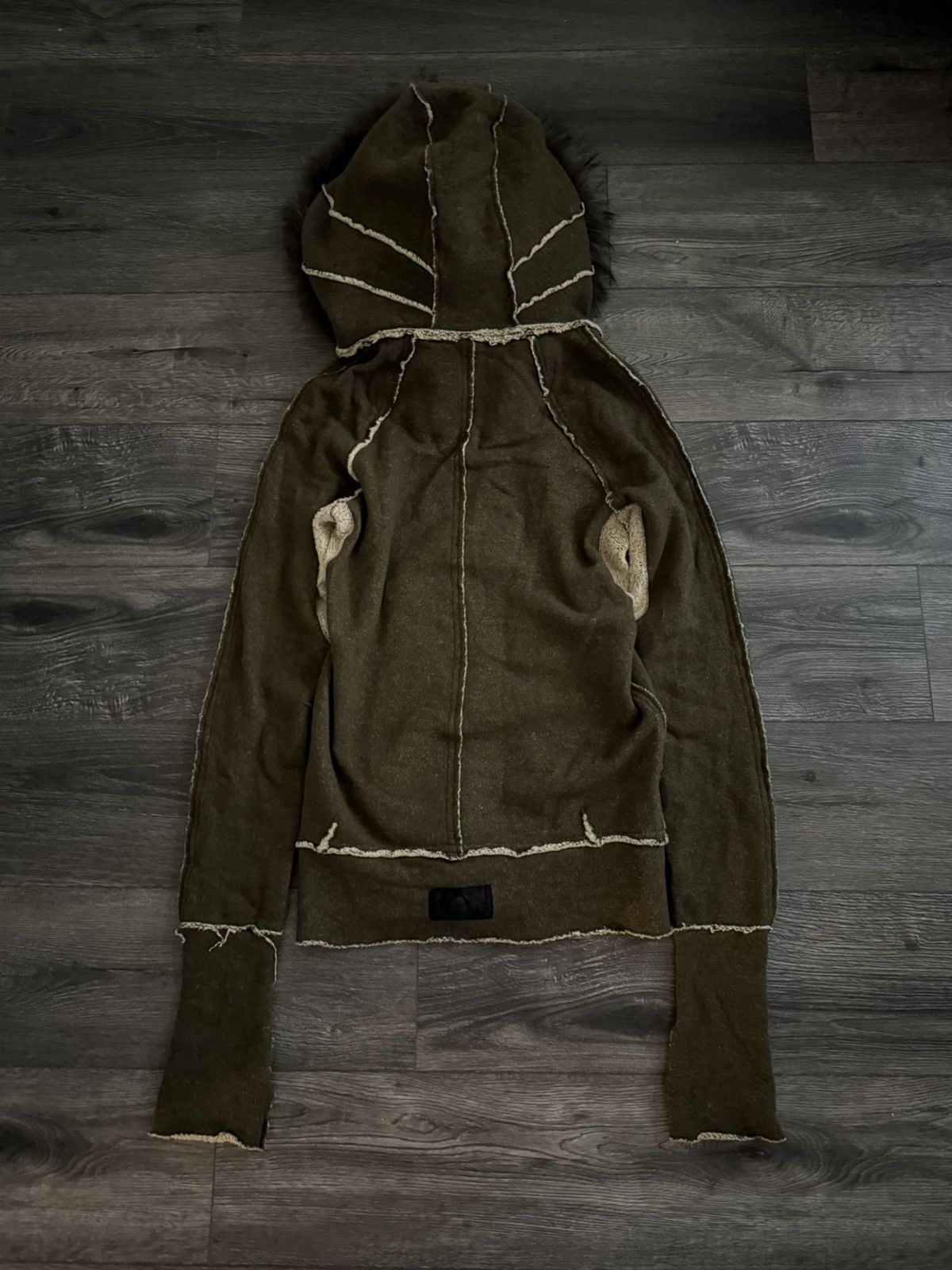 Le Grande Bleu (L.G.B.) LGB fur hoodie Size US M / EU 48-50 / 2 - 3 Thumbnail