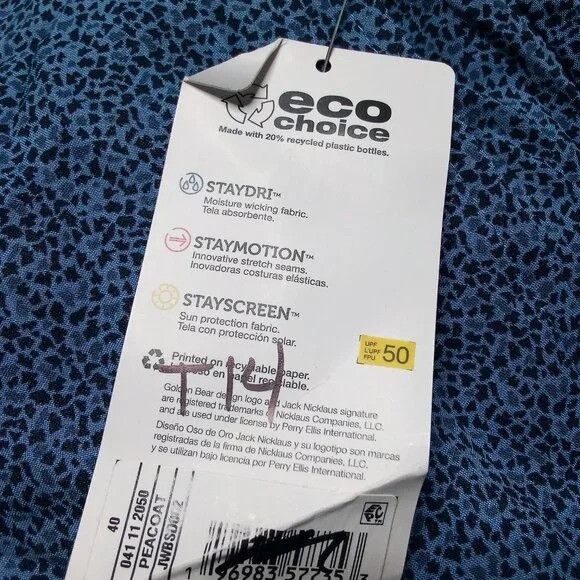 Other NWT Nicklaus Eco Choice Moisture Wicking Golf Shorts Size US 34 / EU 50 - 3 Thumbnail