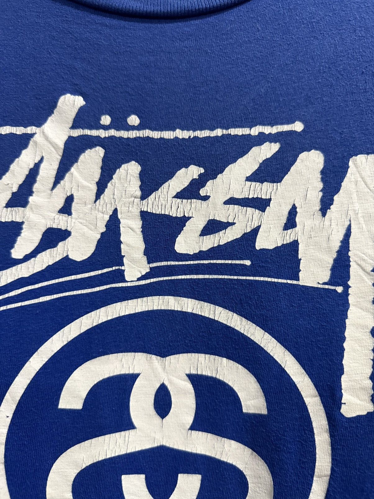Stussy × Vintage Vintage Stussy Streetwear Faded Tee Size US L / EU 52-54 / 3 - 3 Thumbnail