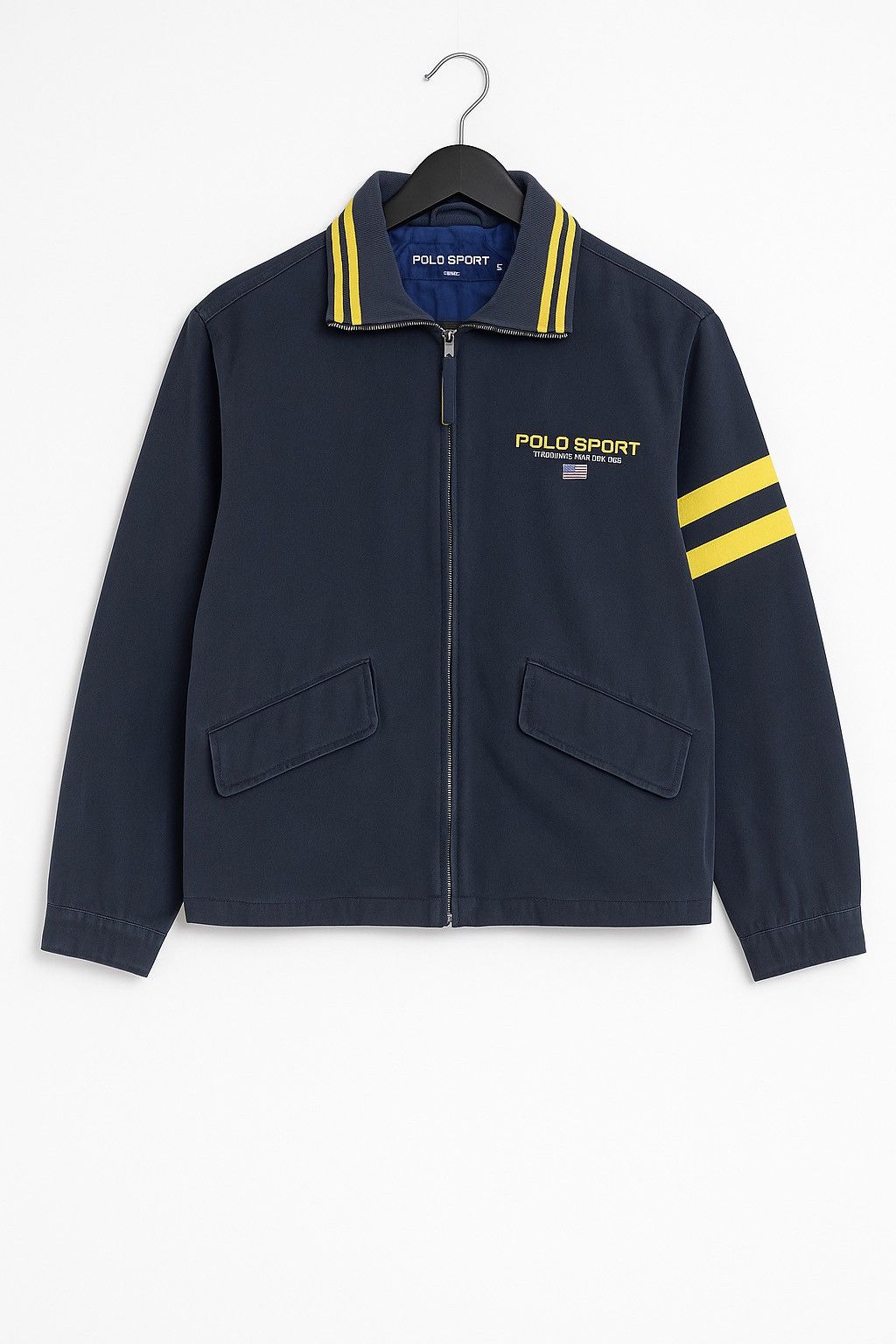 Polo Ralph Lauren Polo Sport Ralph Lauren Navy Zip Jacket – 1990s Sportswear Size US XS / EU 42 / 0 - 1 Thumbnail