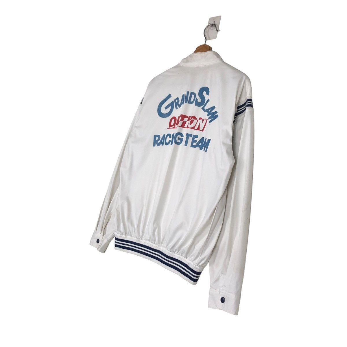 Japanese Brand 🔥VINTAGE KANSAI EYES GRAND SLAM OPTION RACING BOMBER JACKET Size US L / EU 52-54 / 3 - 12 Thumbnail