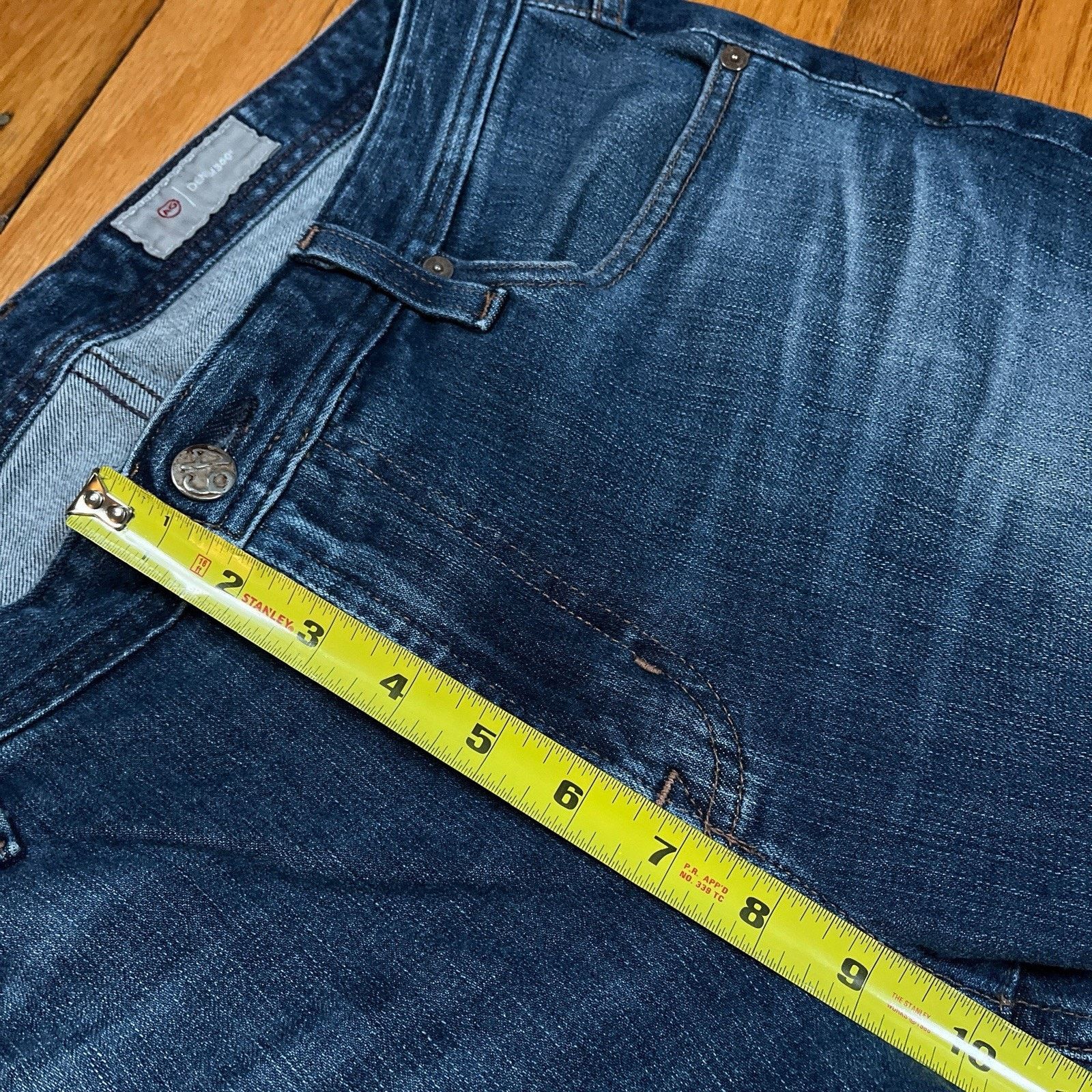 AG Adriano Goldschmied AG-ED 360 Goldschmied Jeans Tellis Modern Slim Japan Denim Size US 34 / EU 50 - 7 Thumbnail