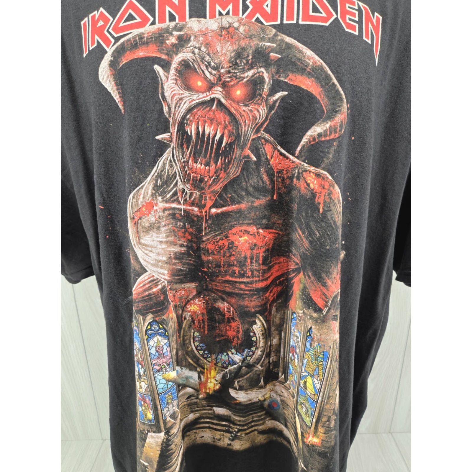 Vintage VINTAGE Iron Maiden Legacy of the Beast Tour T Shirt Band Sz 3XL North American 2019 Size US XXL / EU 58 / 5 - 3 Thumbnail
