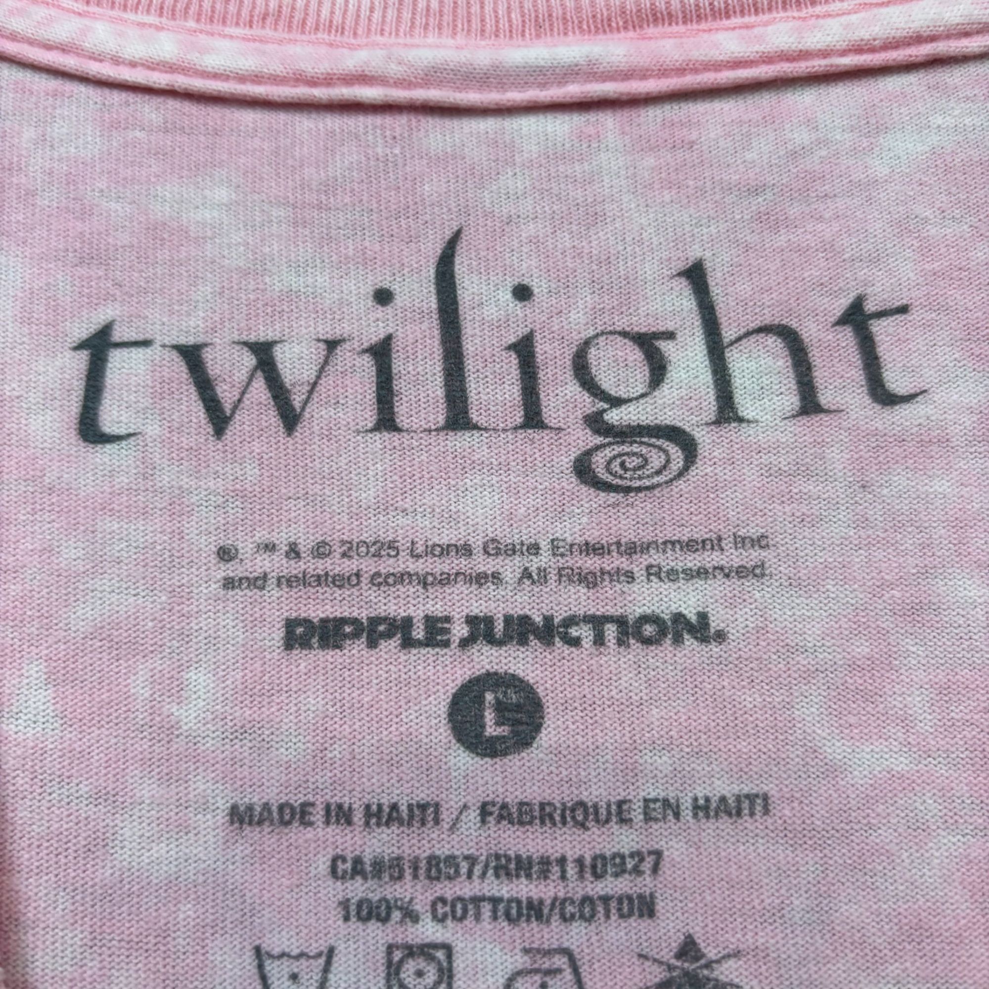 Other Bloody Disgusting x Twilight Mineral Wash Tee L Size US L / EU 52-54 / 3 - 4 Thumbnail