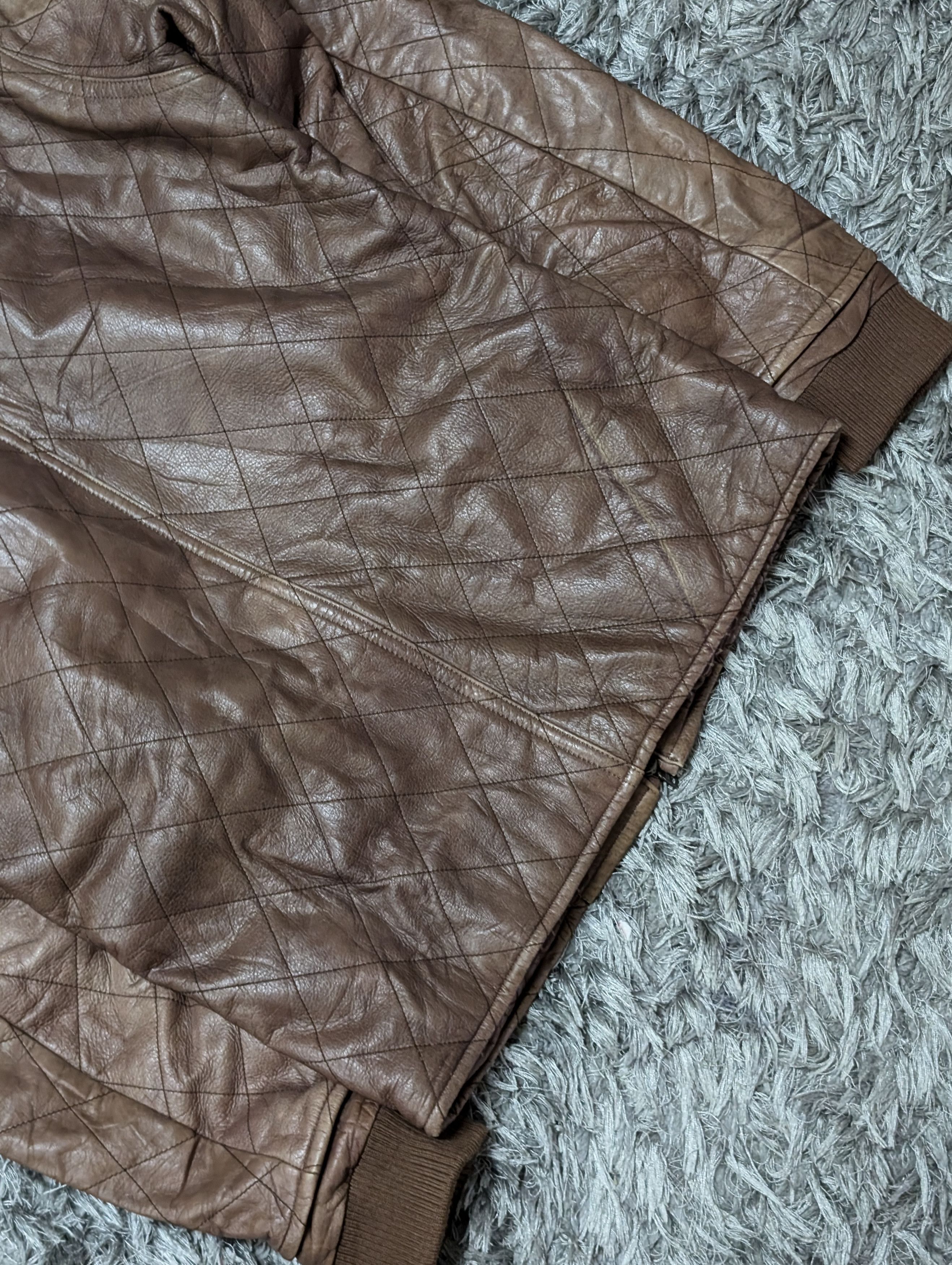 Japanese Brand Vintage Over Dose by The Creative Clan Leather Jacket Size US M / EU 48-50 / 2 - 8 Thumbnail