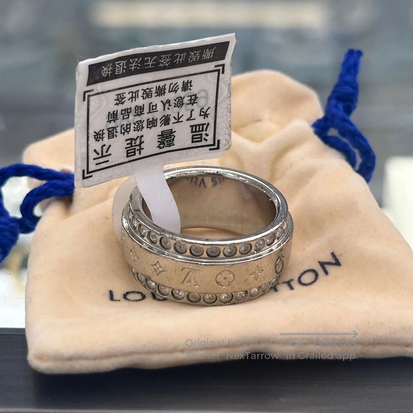 Louis Vuitton M80186 Diamond Ring.
