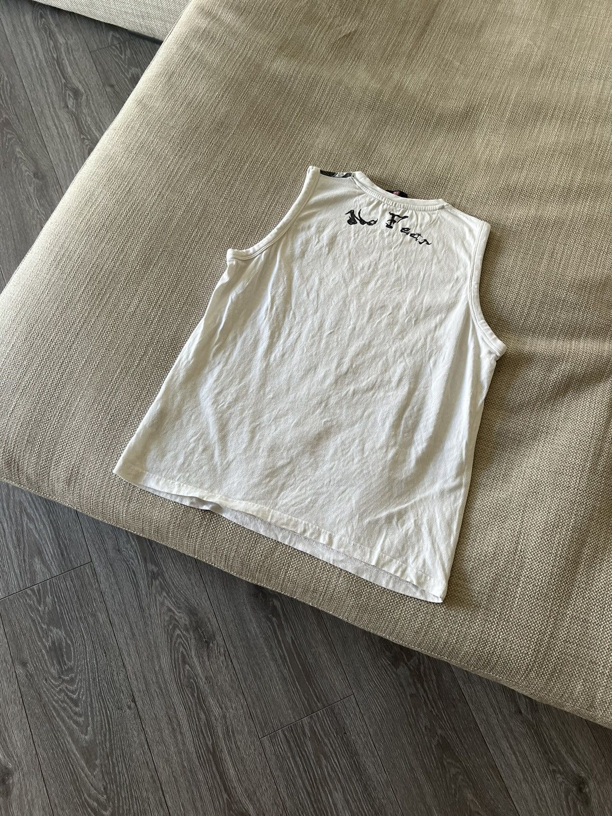 No Fear × Vintage Vintage 💥 Y2K No Fear Tank Top Tee Size US M / EU 48-50 / 2 - 14 Thumbnail