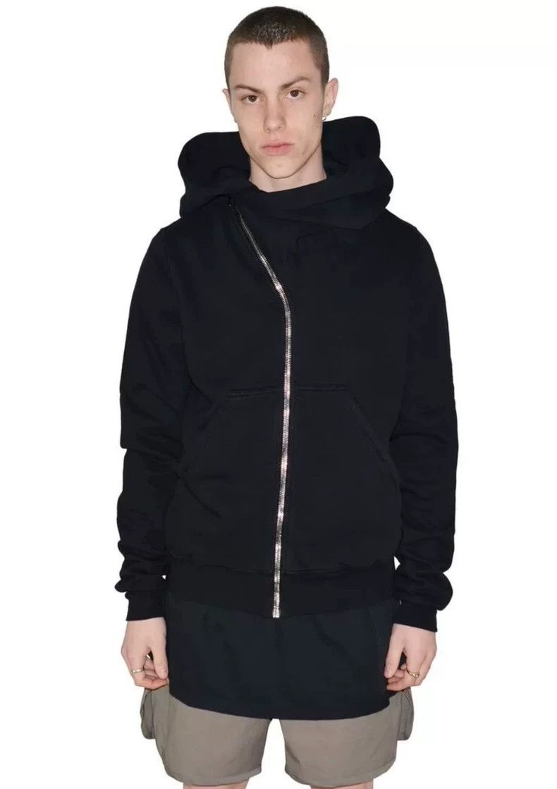 Rick Owens Rick Owens Double line wizard hat zipper sweatshirt 2504-Ne Size US S / EU 44-46 / 1 - 7 Thumbnail