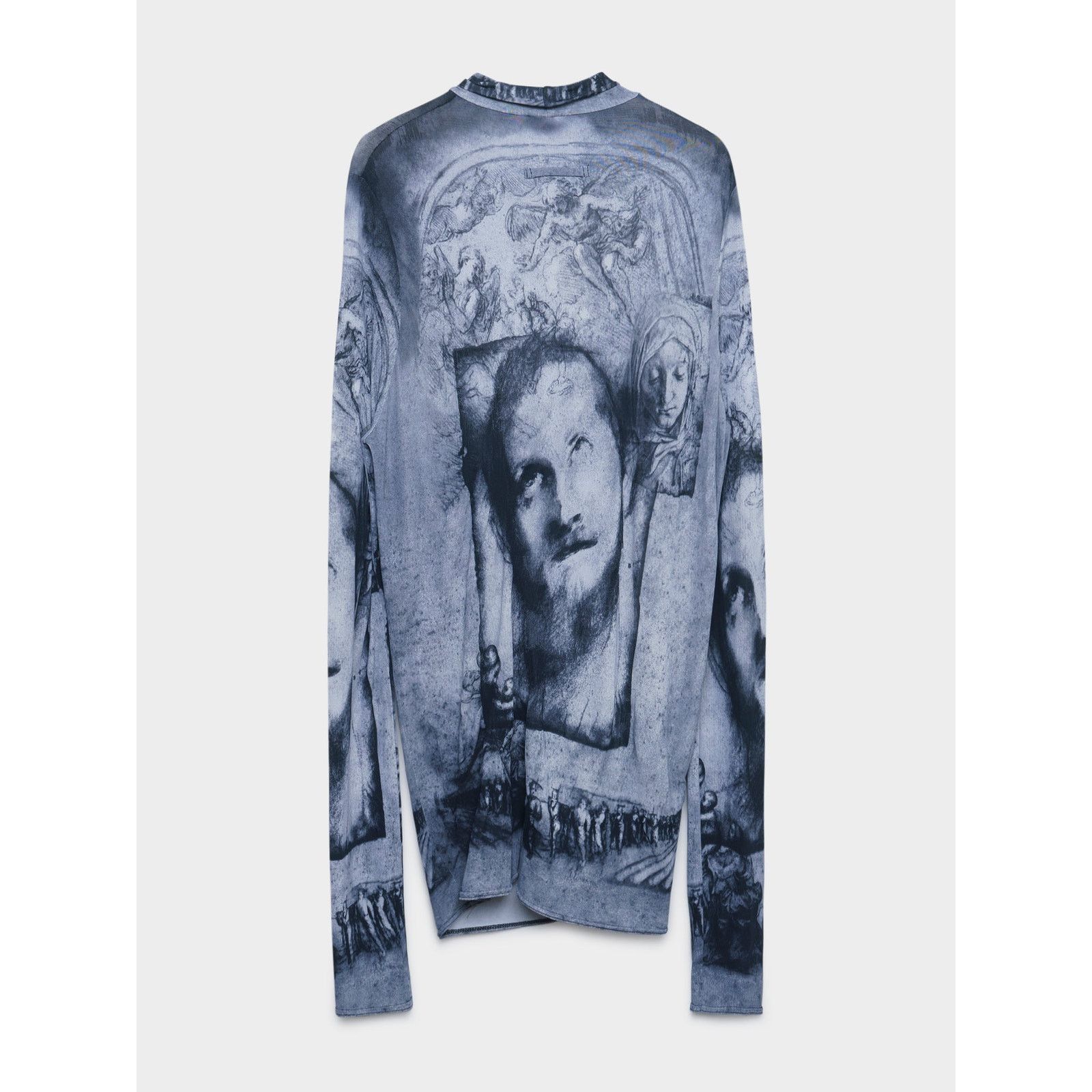 Jean Paul Gaultier Classique Gothic Longsleeve Shirt Size US M / EU 48-50 / 2 - 3 Thumbnail