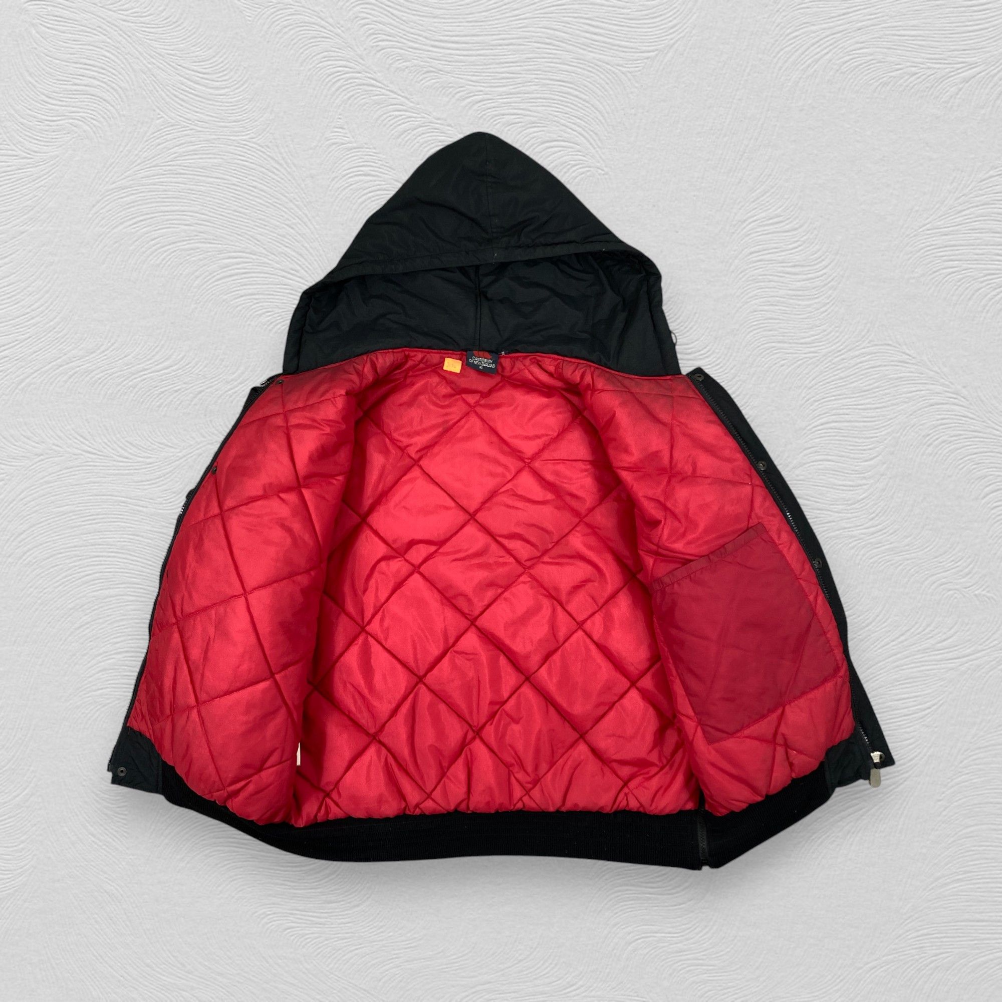14th Addiction Vintage Canterbury Of New Zealand Hoodie Puffer Jacket-J152 Size US XXL / EU 58 / 5 - 3 Thumbnail