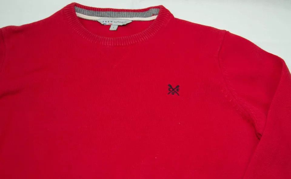 Other CREW CLOTHING CO JUMPER COTTON SIZE L - Size US L / EU 52-54 / 3 - 4 Thumbnail