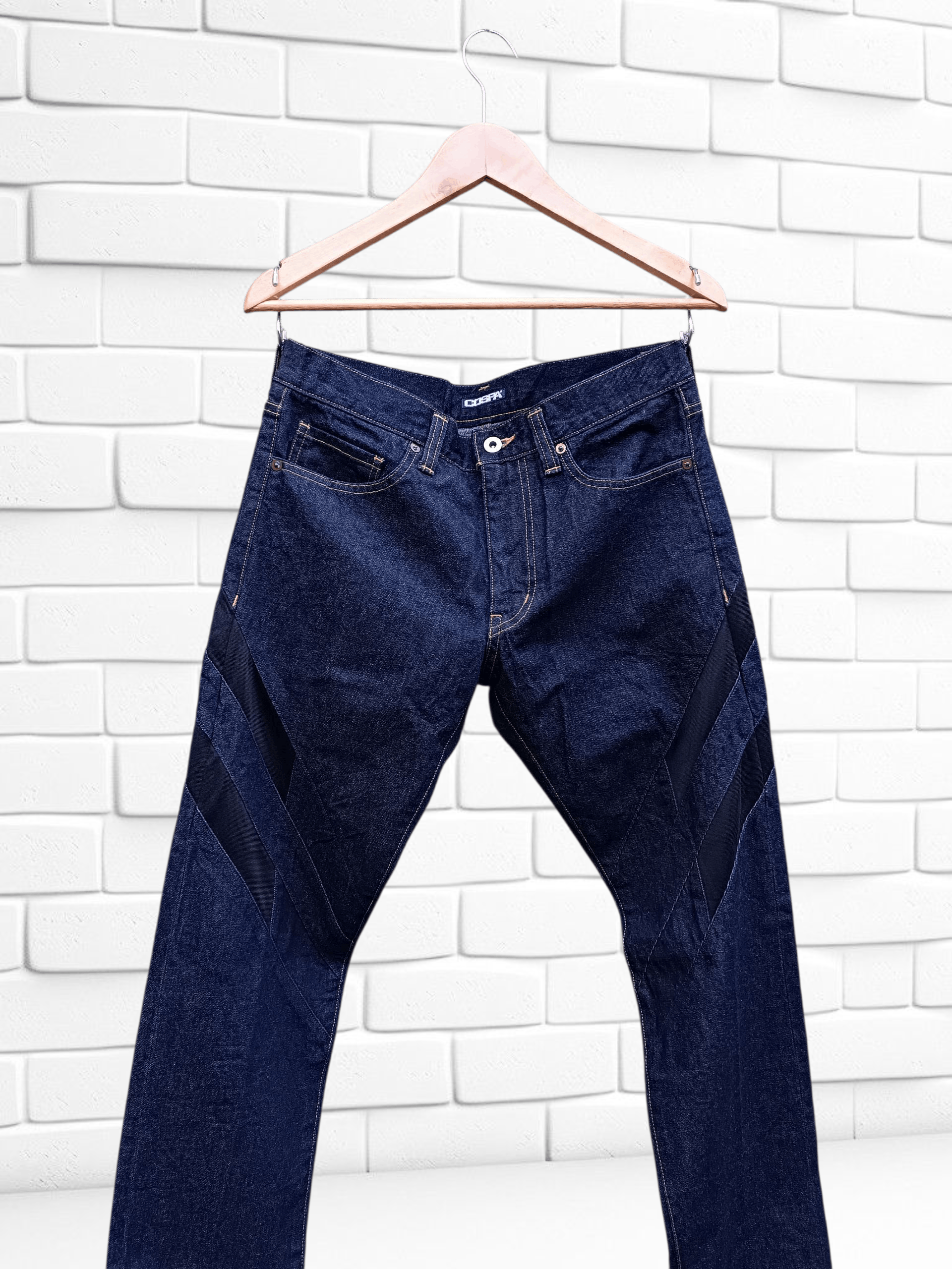 Anime Vintage Evangelion Genesis NERV Cospa Japanese Denim Pants Size US 30 / EU 46 - 5 Thumbnail