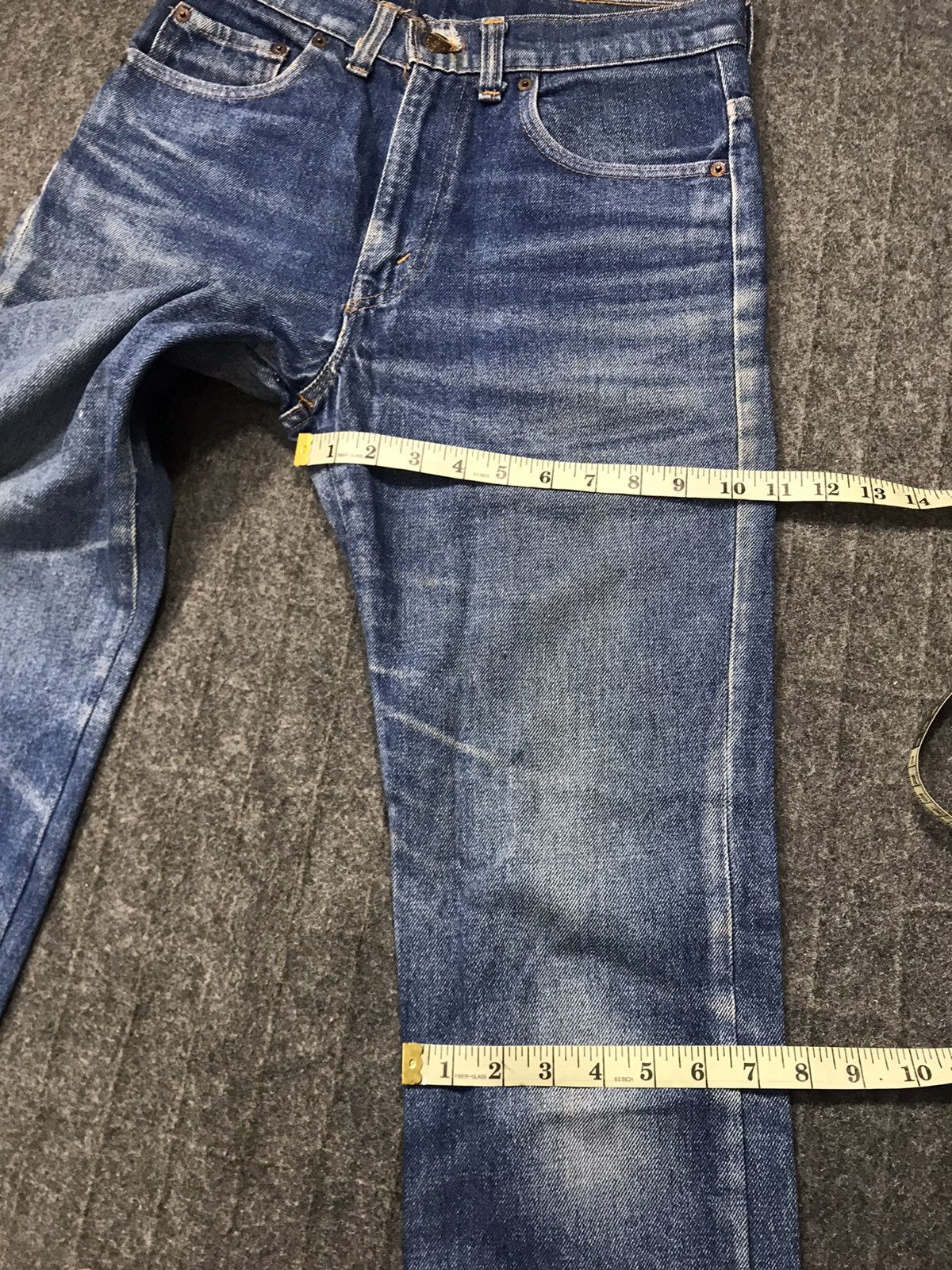 Levi's Vintage Clothing Levi's Lot 517-0217 Indigo Denim Jeans Relaxed Tapered Size US 29 - 13 Thumbnail