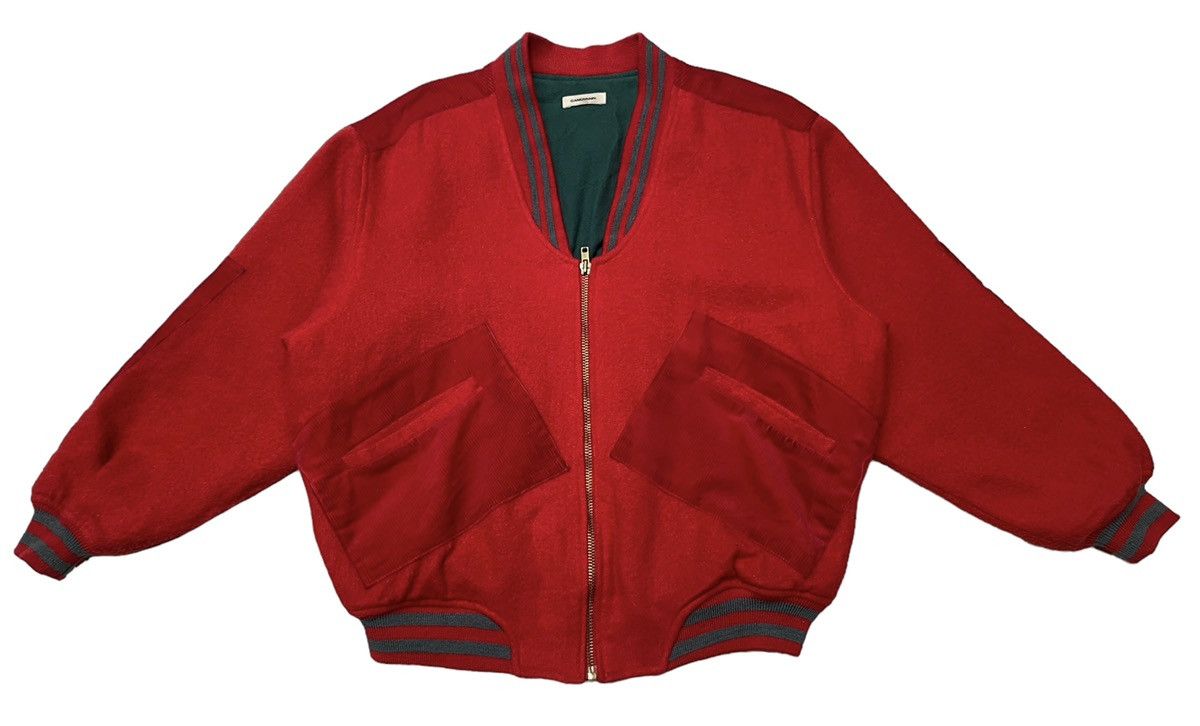 image of Vintage Candyann Jacket 1990S in Red, Men's (Size Medium)
