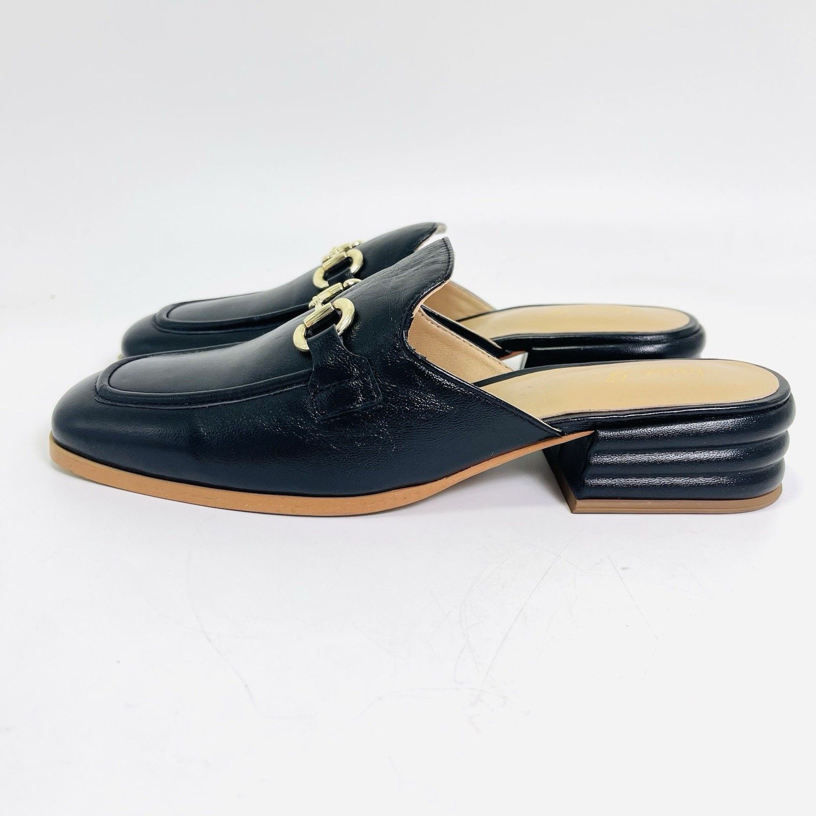 Other Saint G Savannah Black Mule Loafers Size US 9 / IT 39 - 3 Thumbnail